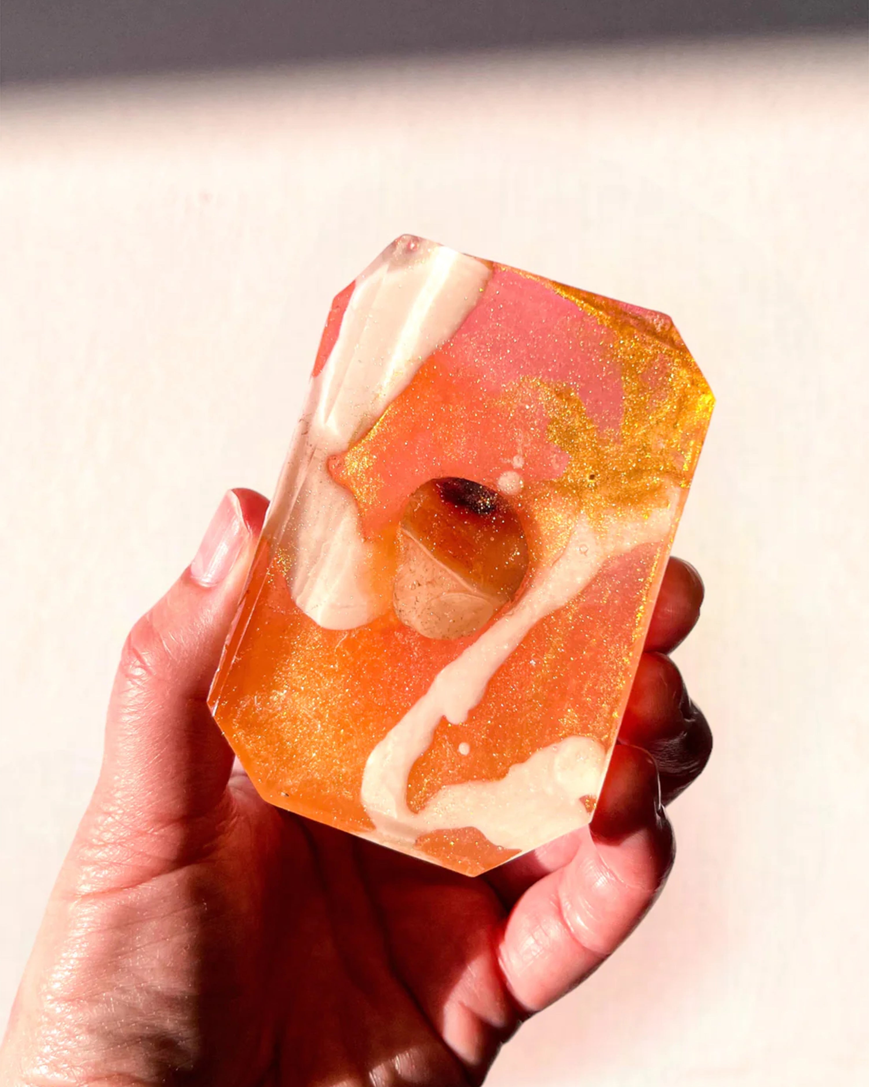 Sun Child 4 oz Crystal Infused Soap