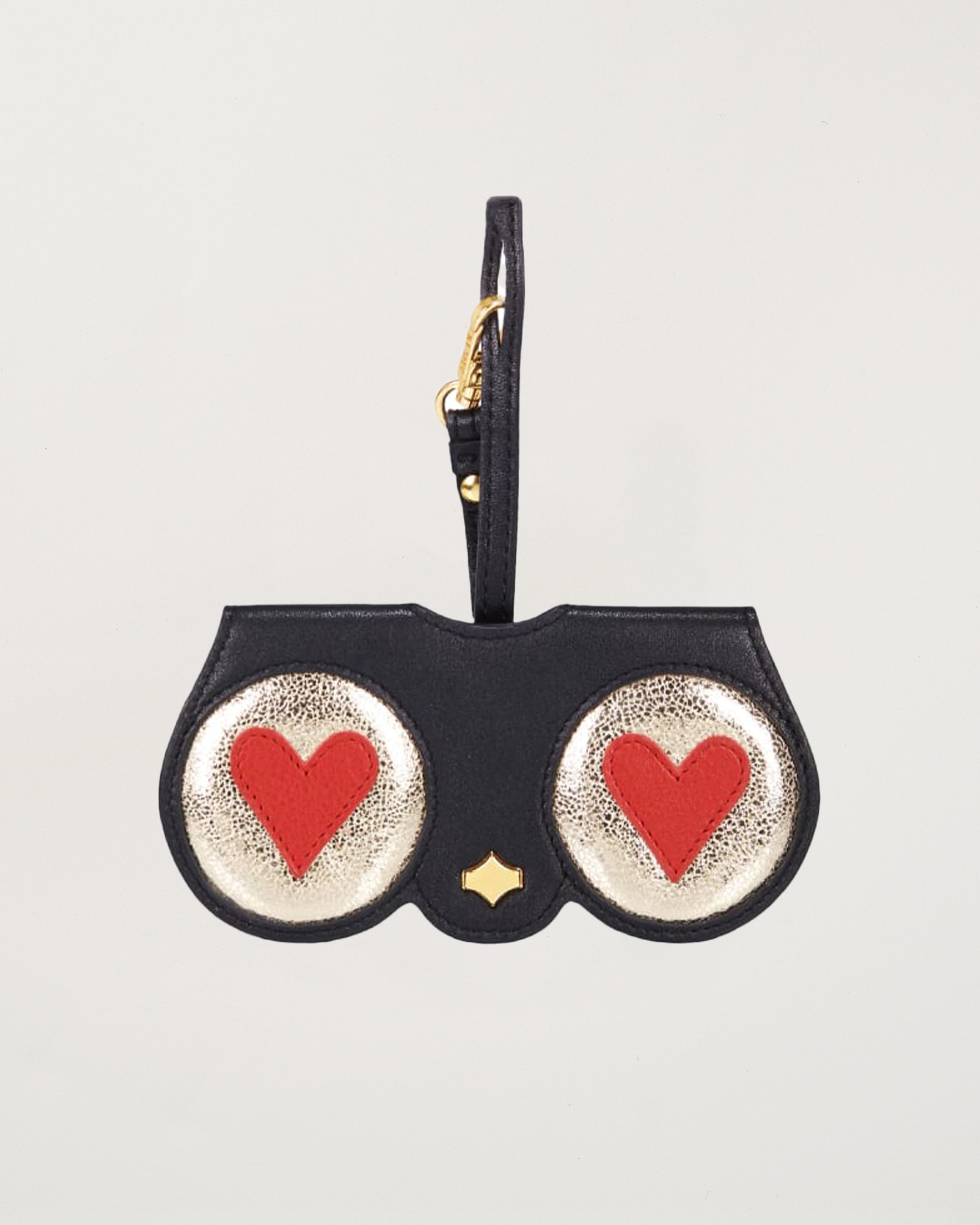 SunCover Glasses Case Black Gold