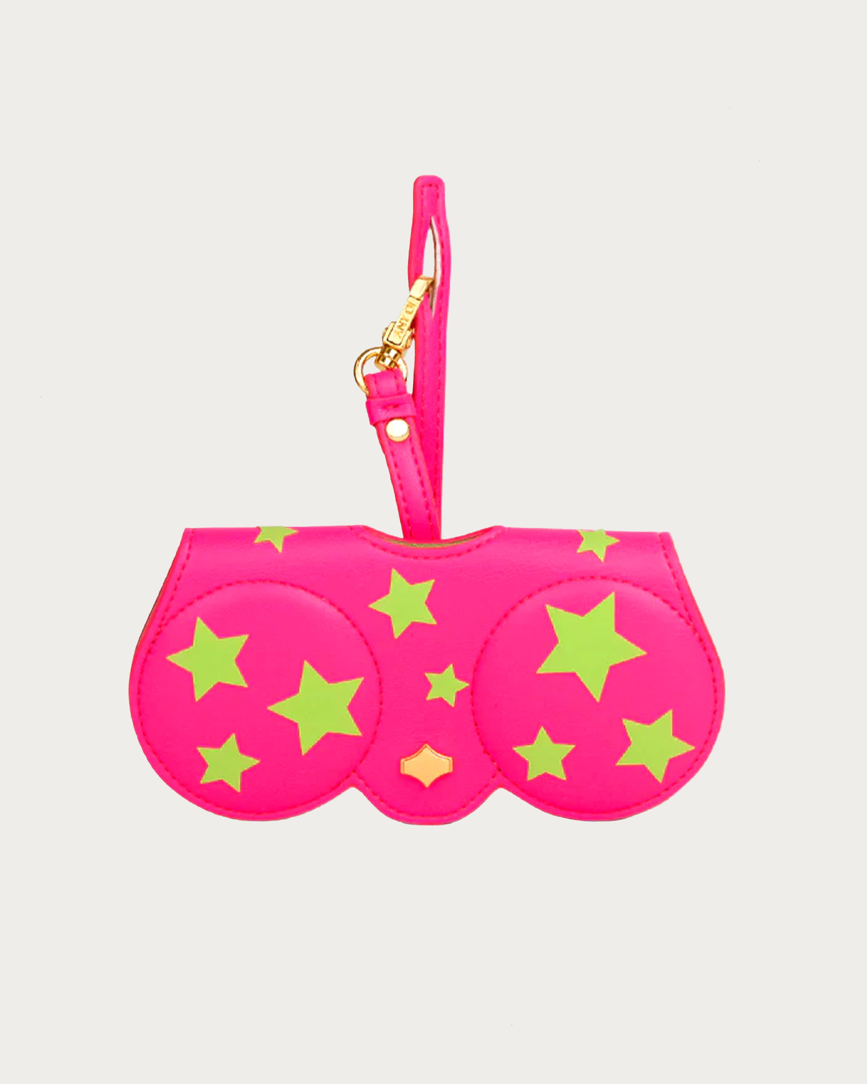 SunCover Glasses Case Neon Stars