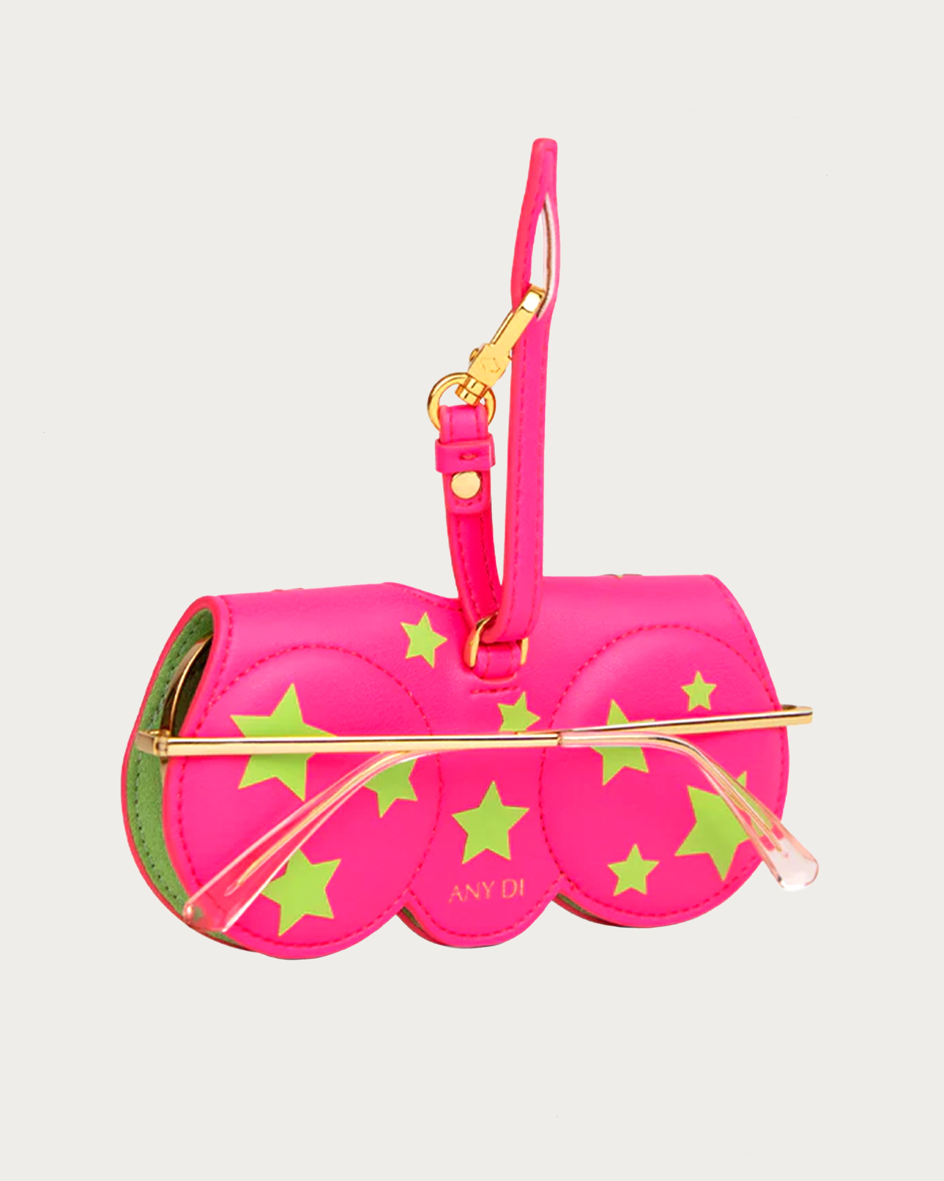 SunCover Glasses Case Neon Stars