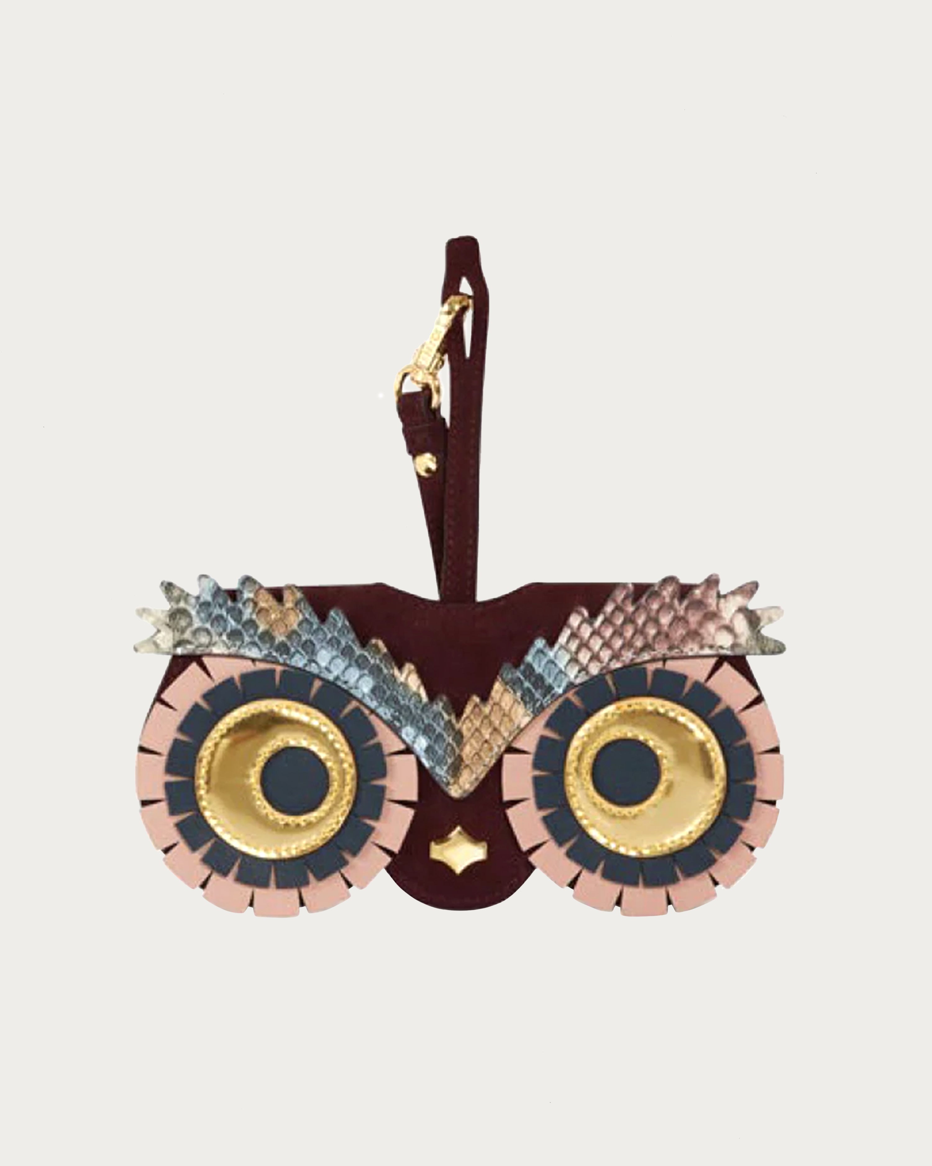 SunCover Glasses Case Owl
