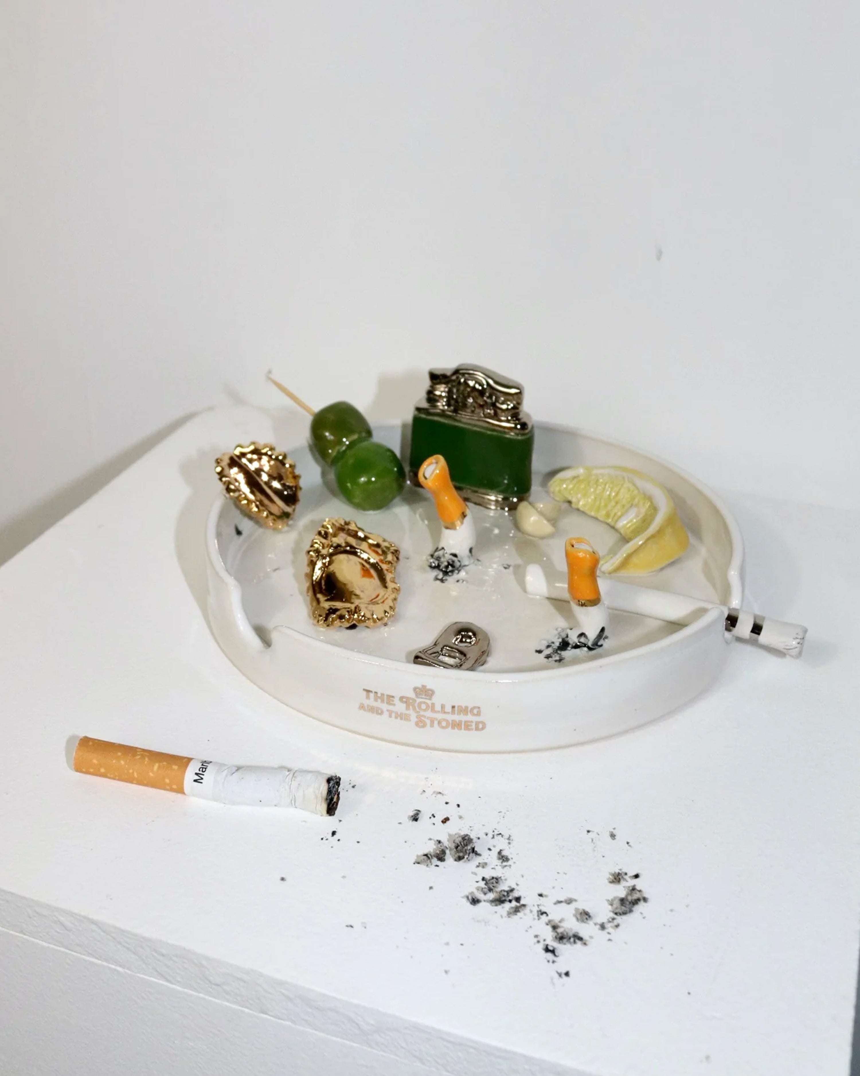 Table Lighter Ashtray