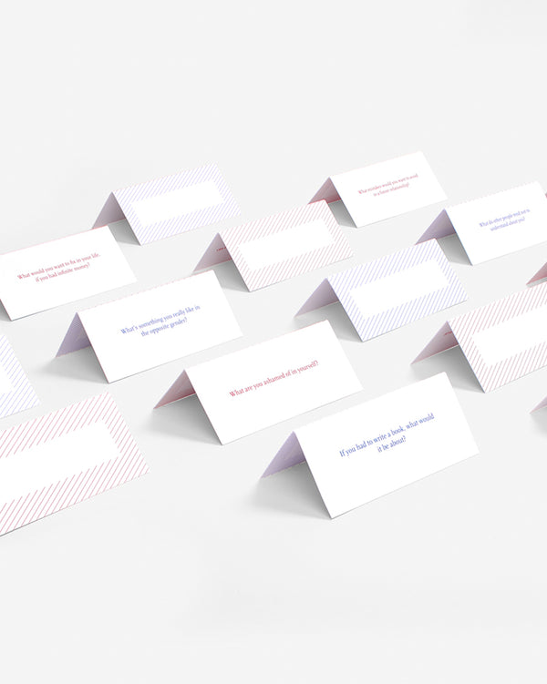 Table Talk Placecards