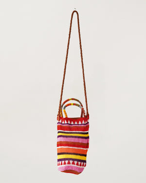 Taggia Bag Red Tones Striped