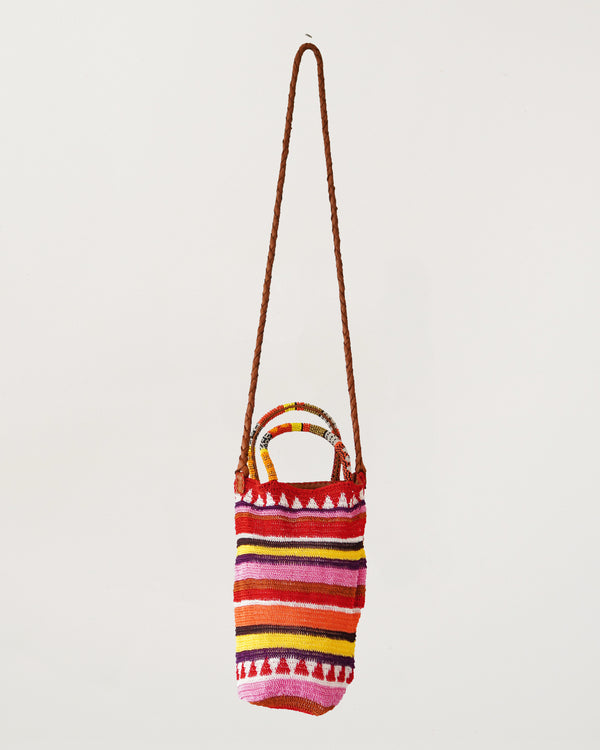 Taggia Bag Red Tones Striped