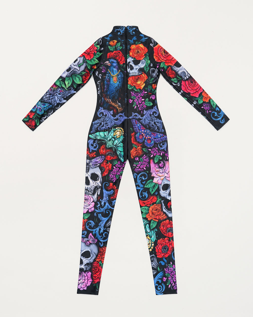 Tattoo Style Catsuit/Size M