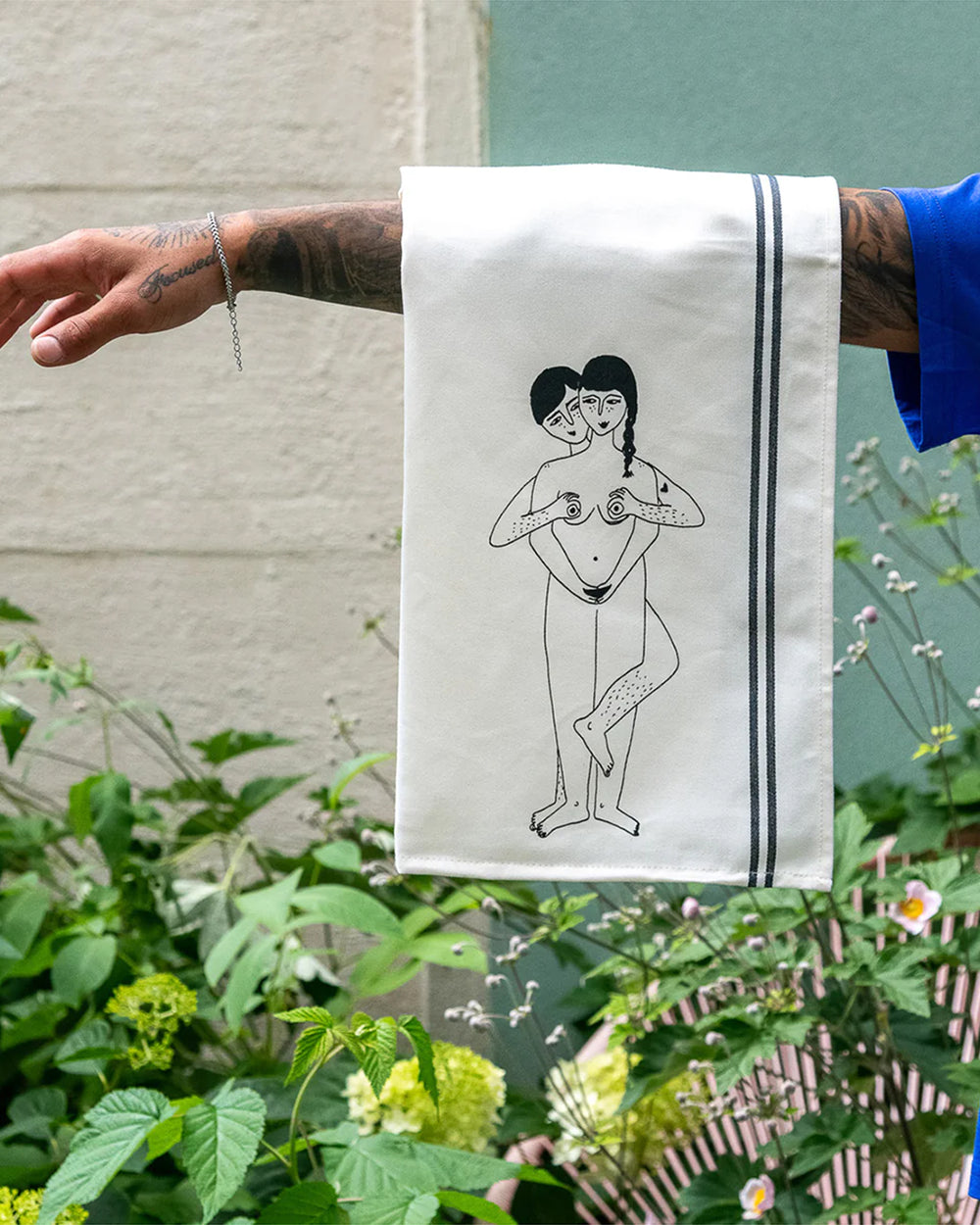 Tea Towel Faces Everywhere