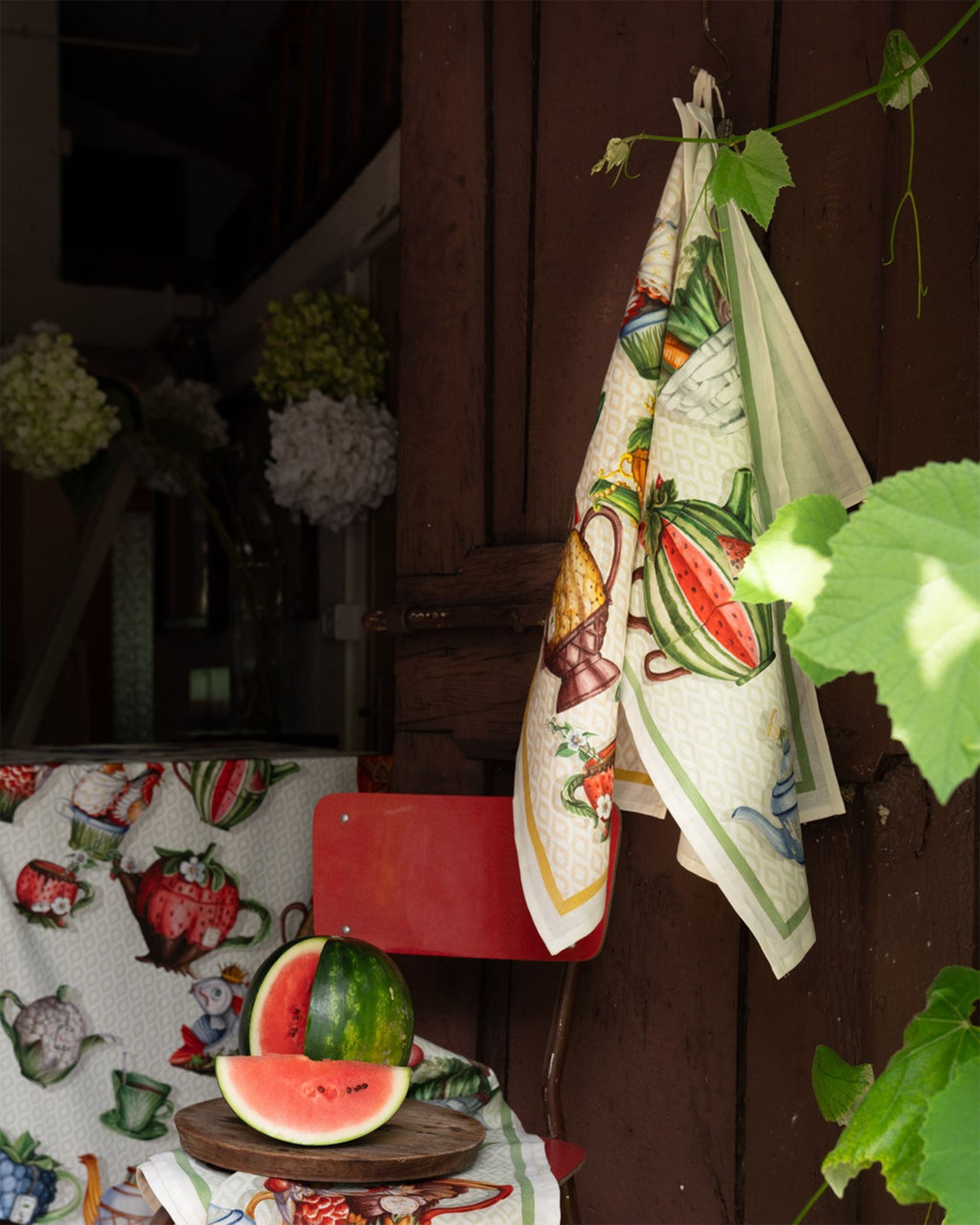 Teabreak Green Kitchen Towel 50x70cm