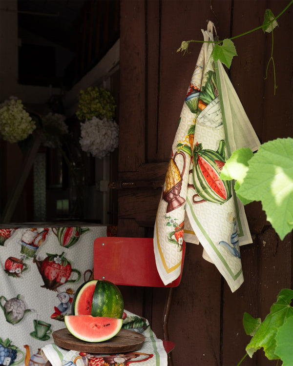 Teabreak Green Kitchen Towel 50x70cm