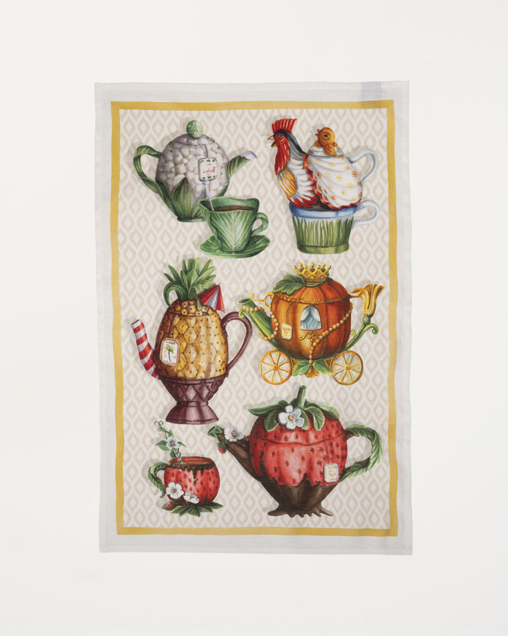 Teabreak Yellow Kitchen Towel 50x70cm