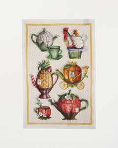 Teabreak Yellow Kitchen Towel 50x70cm