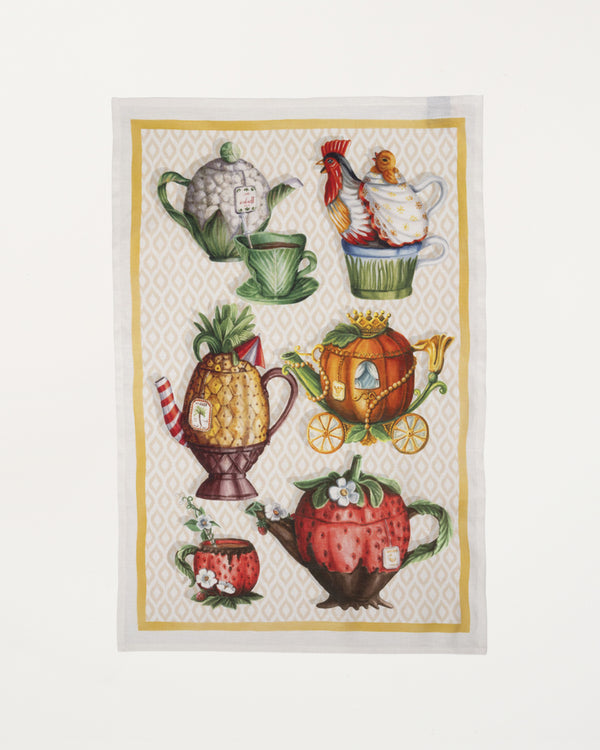 Teabreak Yellow Kitchen Towel 50x70cm