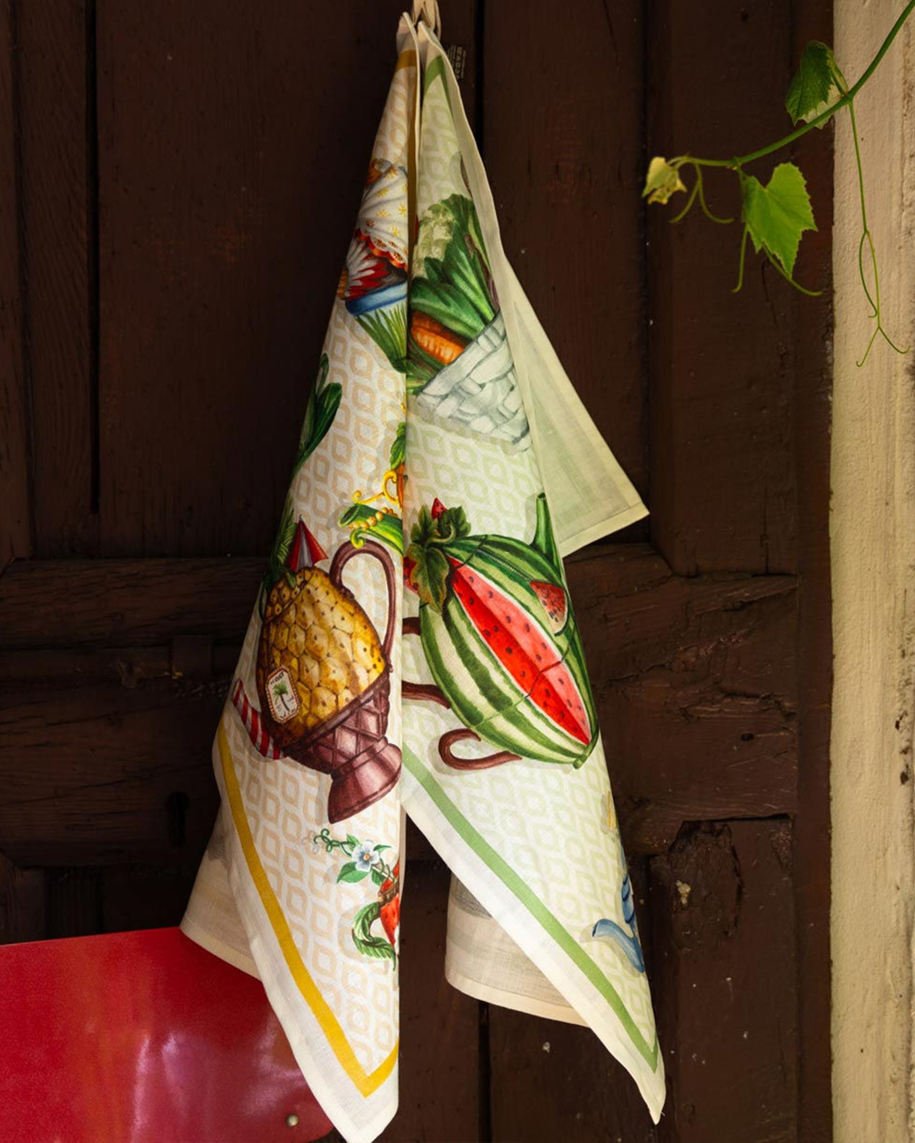 Teabreak Yellow Kitchen Towel 50x70cm