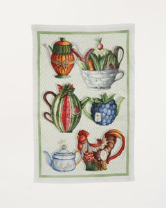Teabreak Green Kitchen Towel 50x70cm