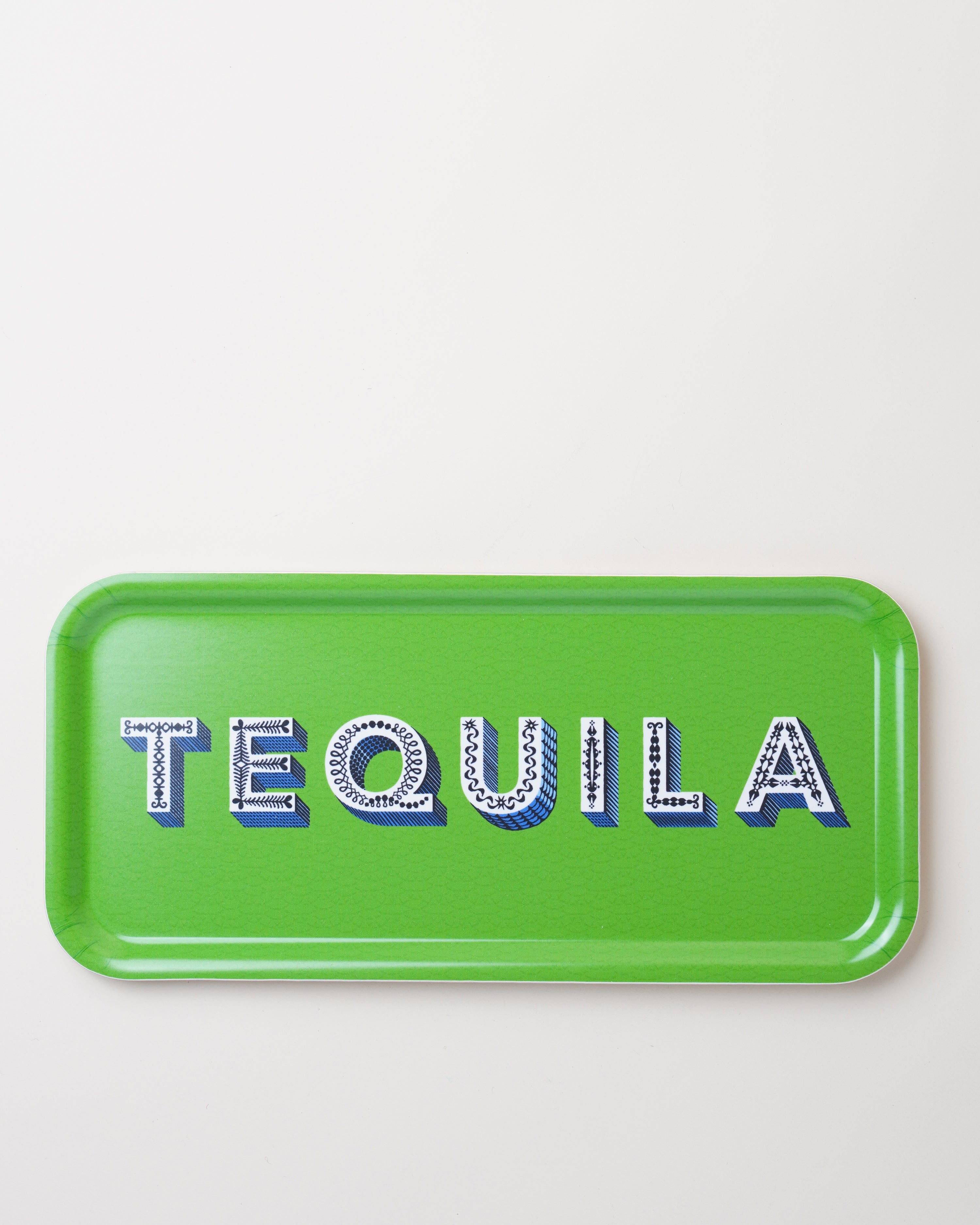 Tequila/Green Tray 32x15cm