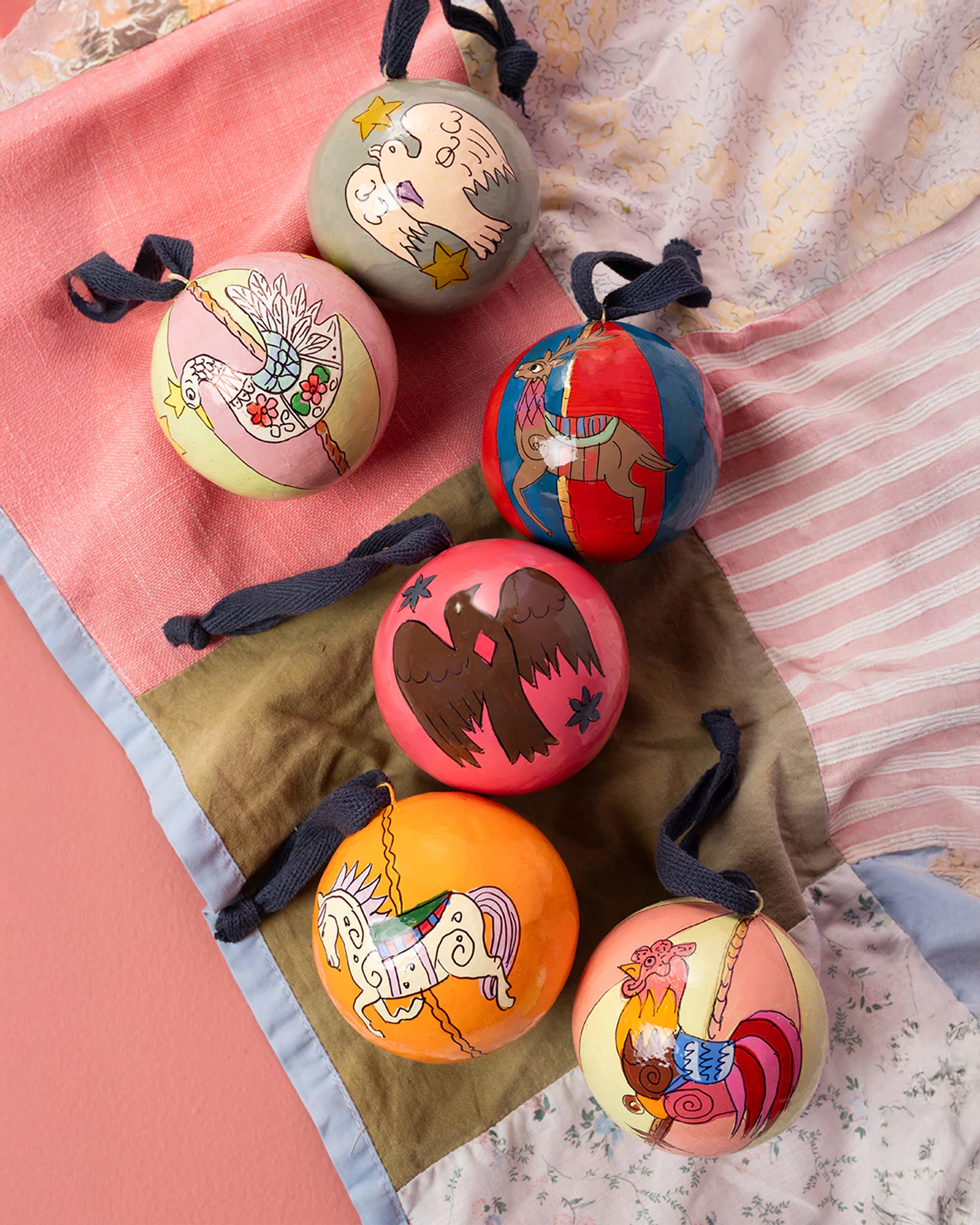 Reindeer Carousel Bauble