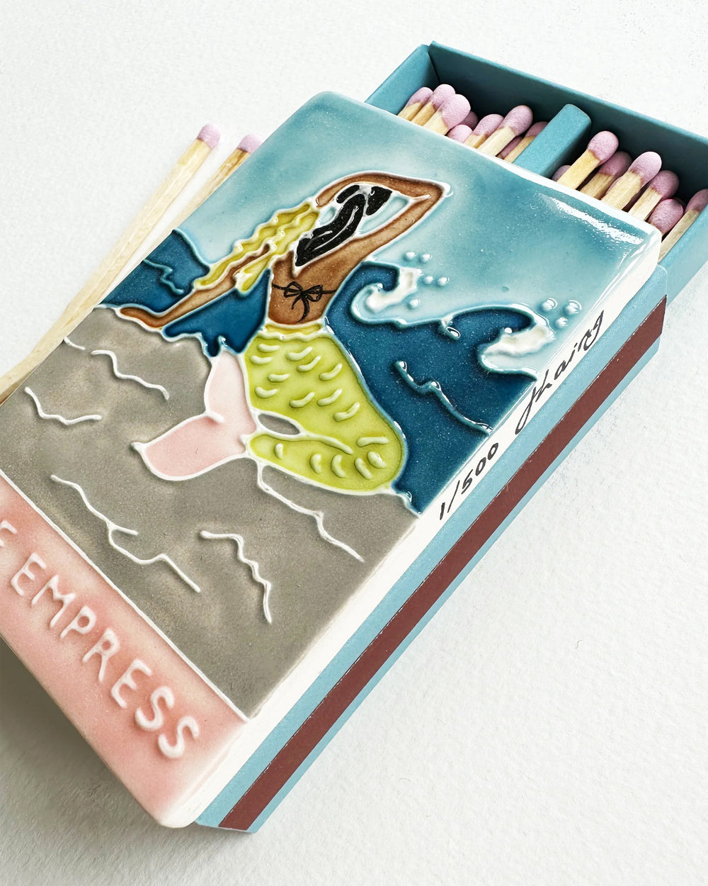 The Empress Ceramic Matchbox