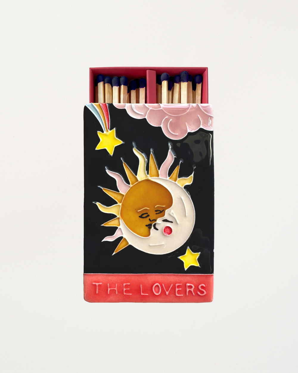 The Lovers Ceramic Matchbox
