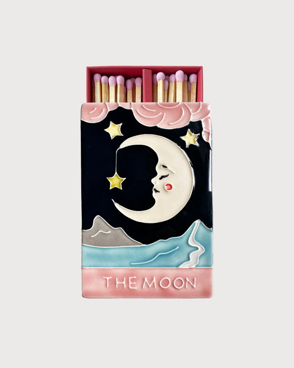 The Moon II Ceramic Matchbox