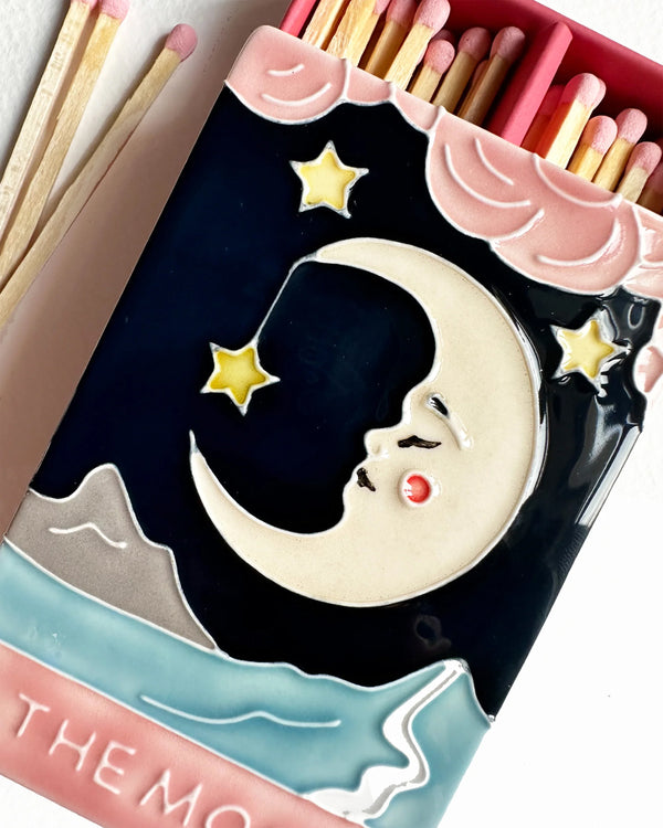 The Moon II Ceramic Matchbox
