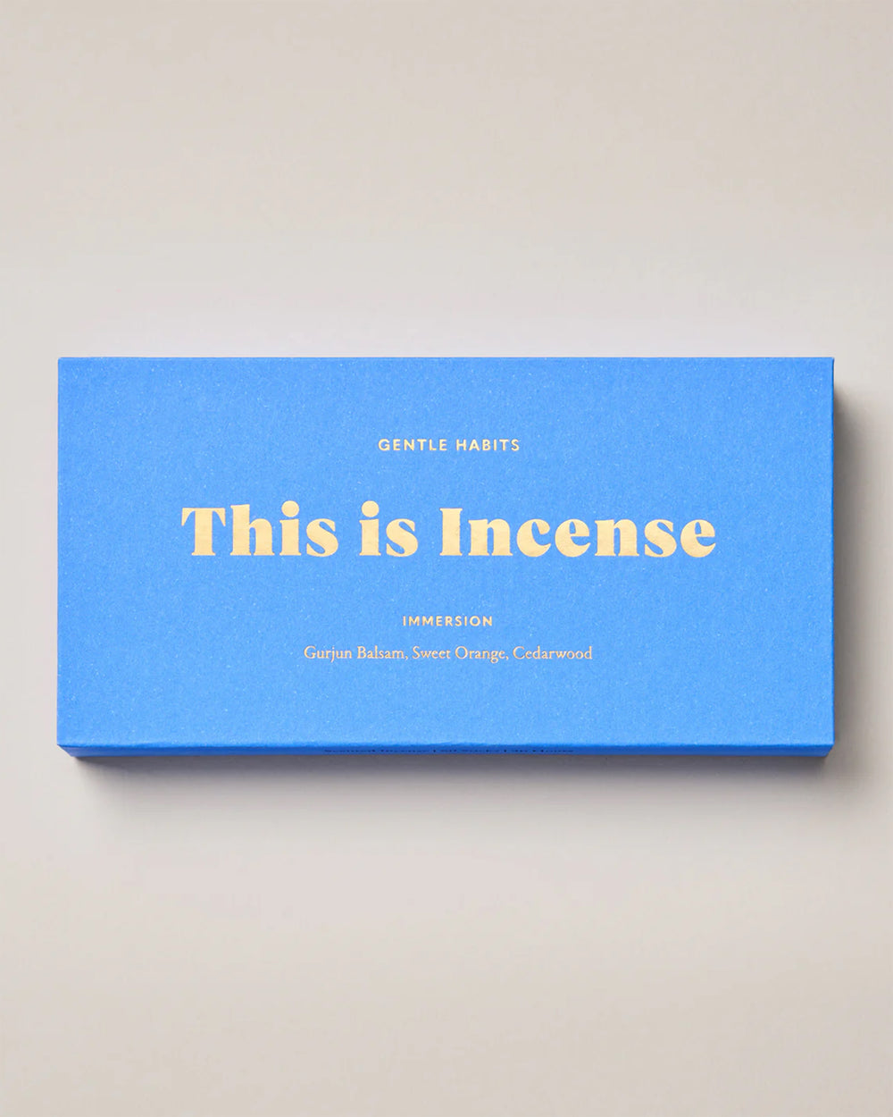 This Is Incense - IMMERSION