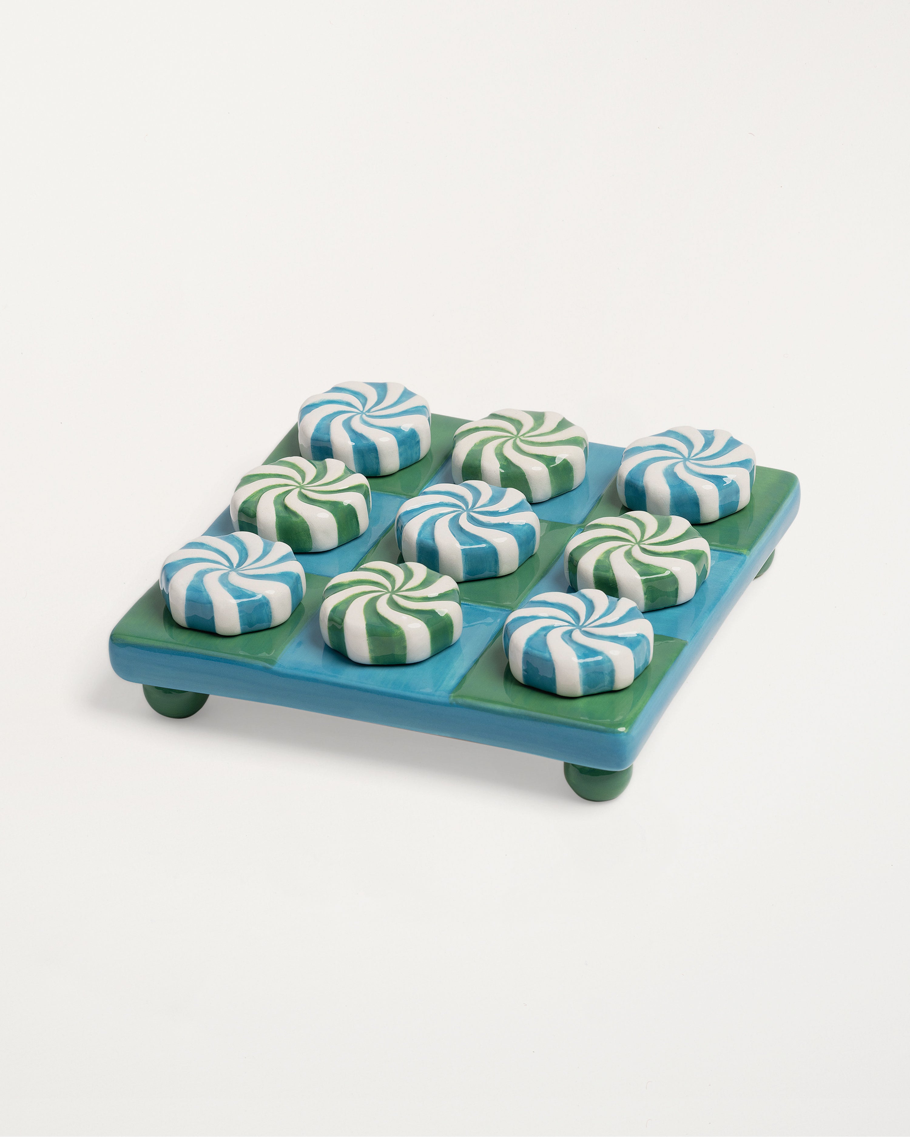 Tic-Tac-Toe Candy Blue