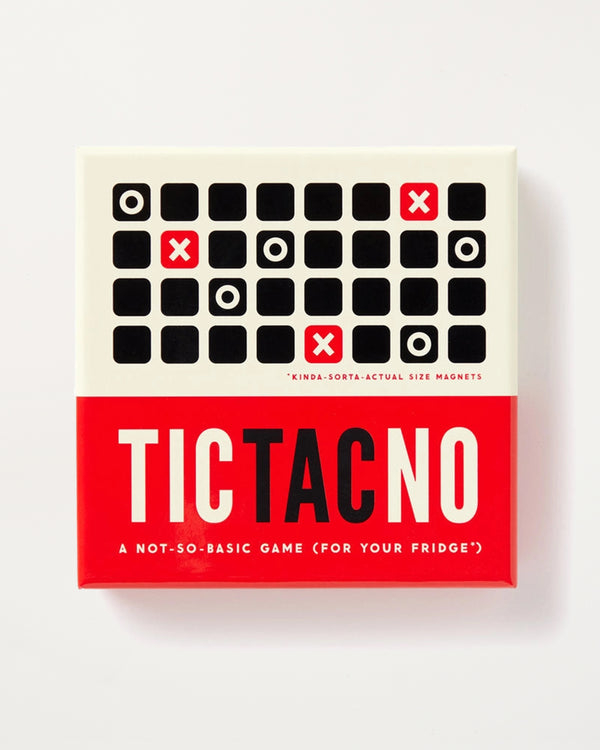 Tic Tac No Magnetic Fridge Game