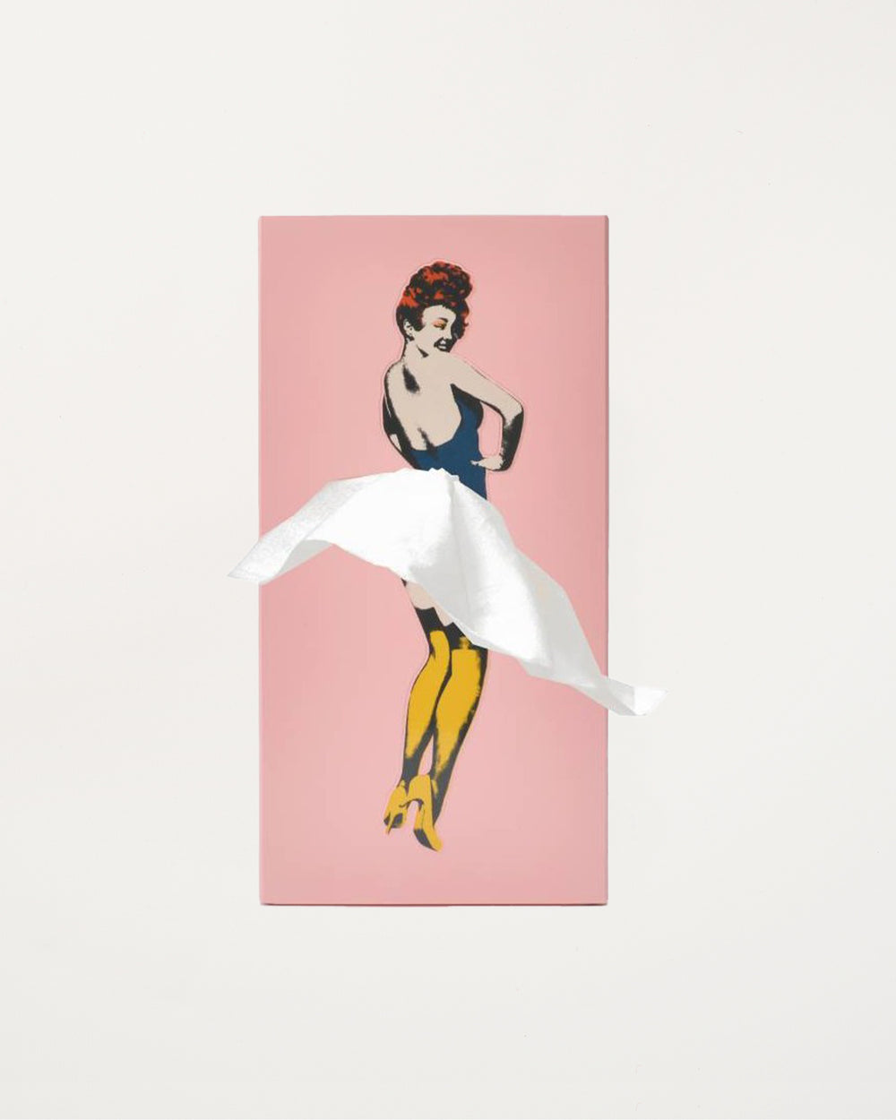 Tissue Box Girl Pink