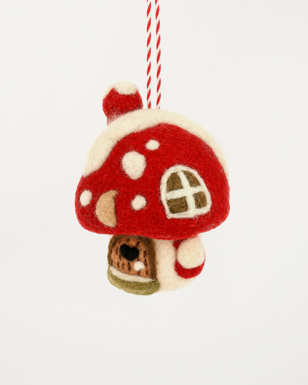 Toadstool House Hanging Decoration