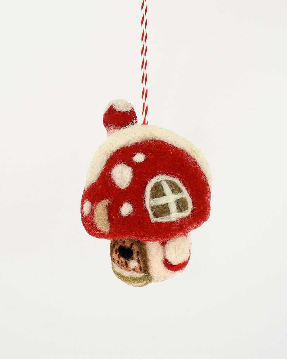 Toadstool House Hanging Decoration