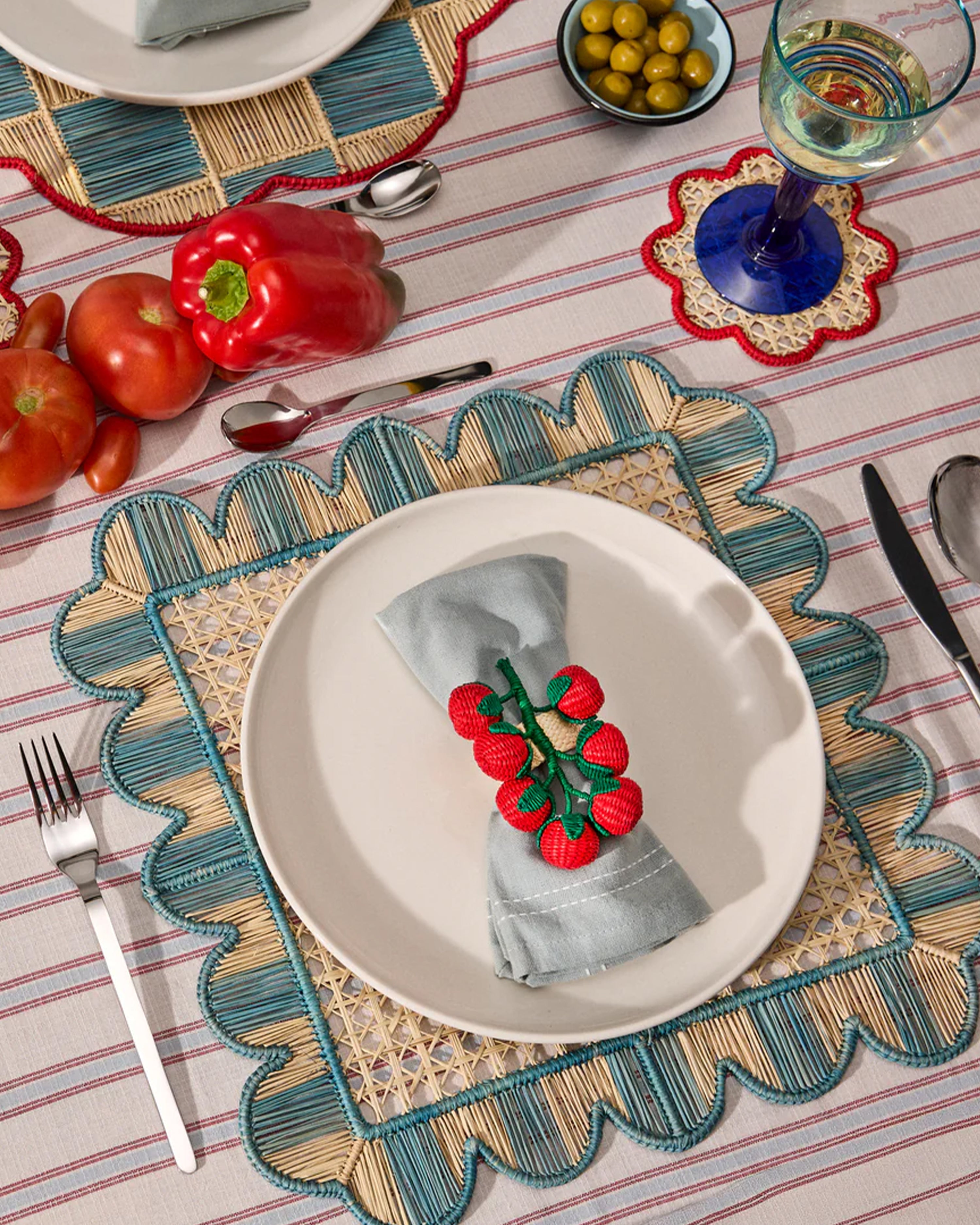 Tomato Branch Napkin Ring