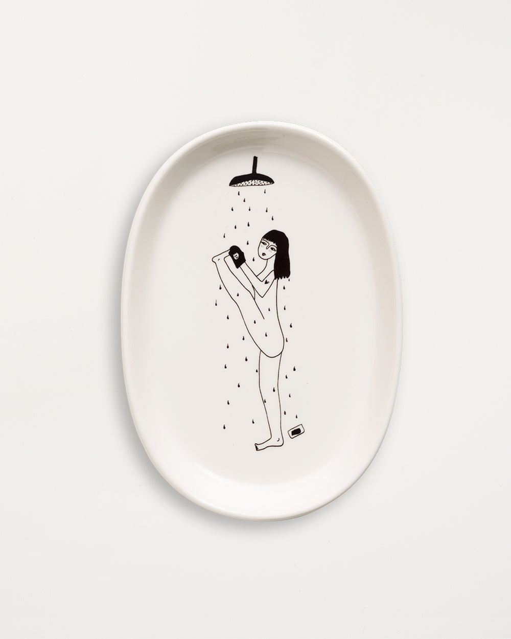 Dish Yoga in the Shower