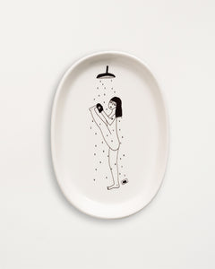 Dish Yoga in the Shower