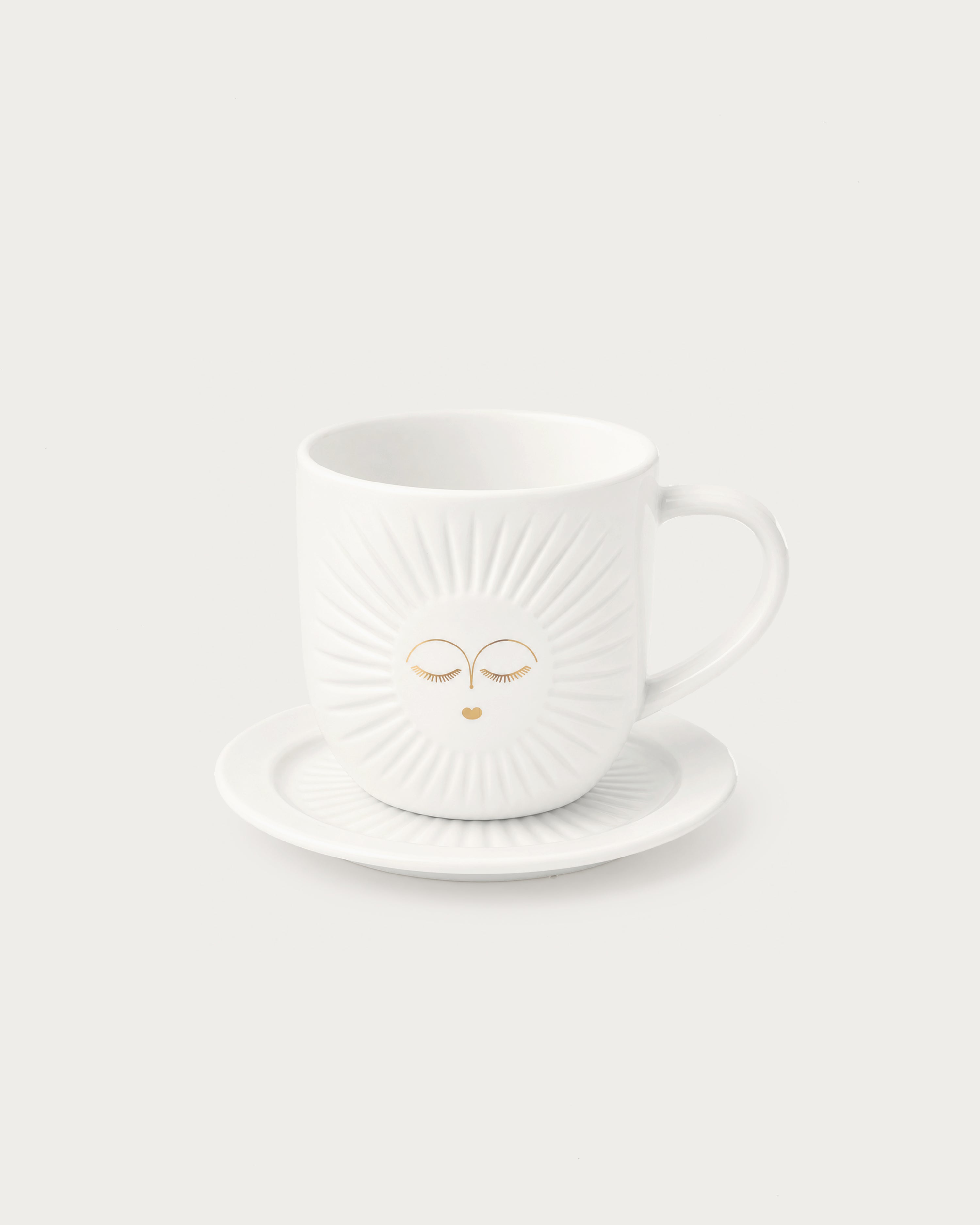 Trevoly Espresso Cup White Sun