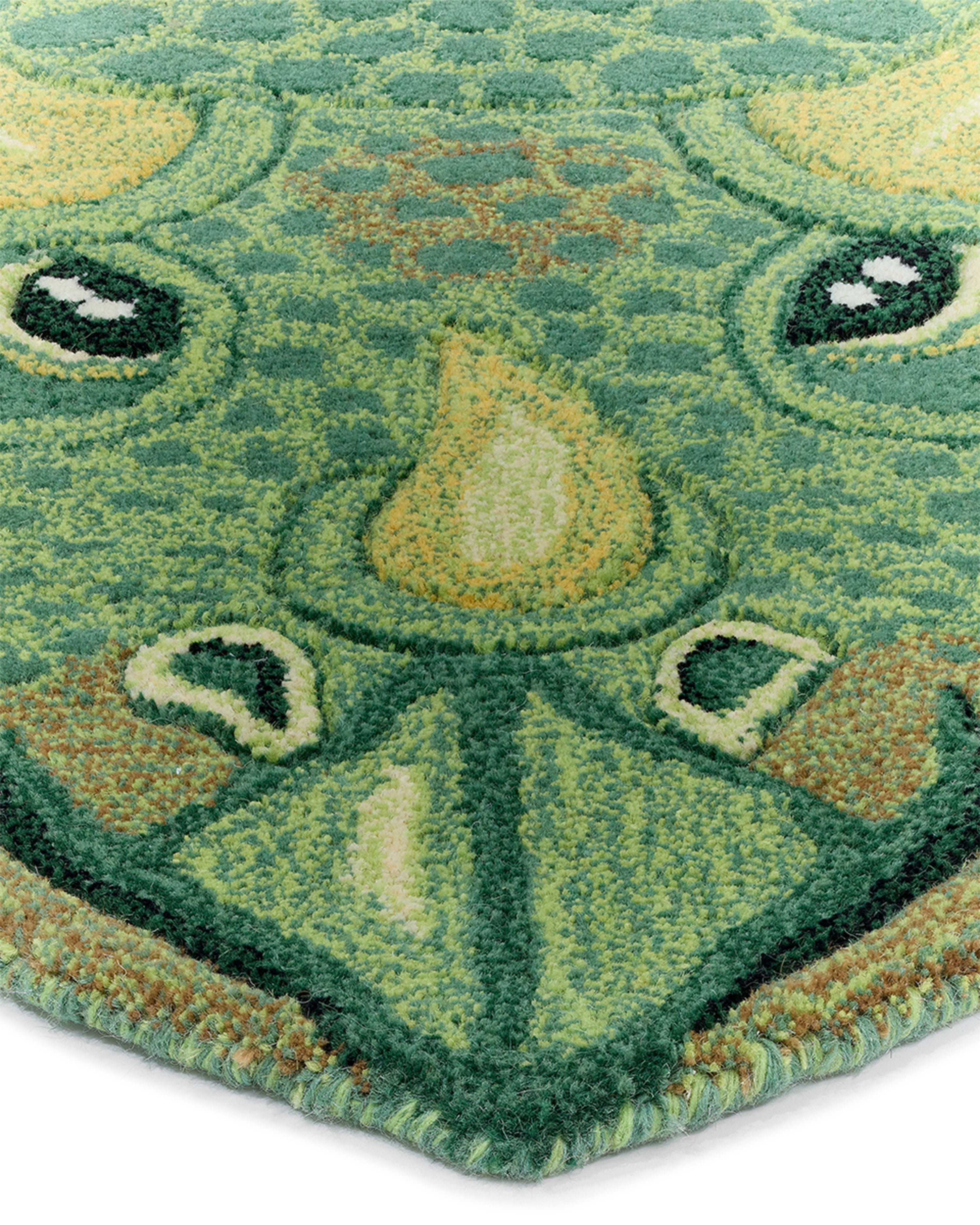 Triceratop Head Rug Large