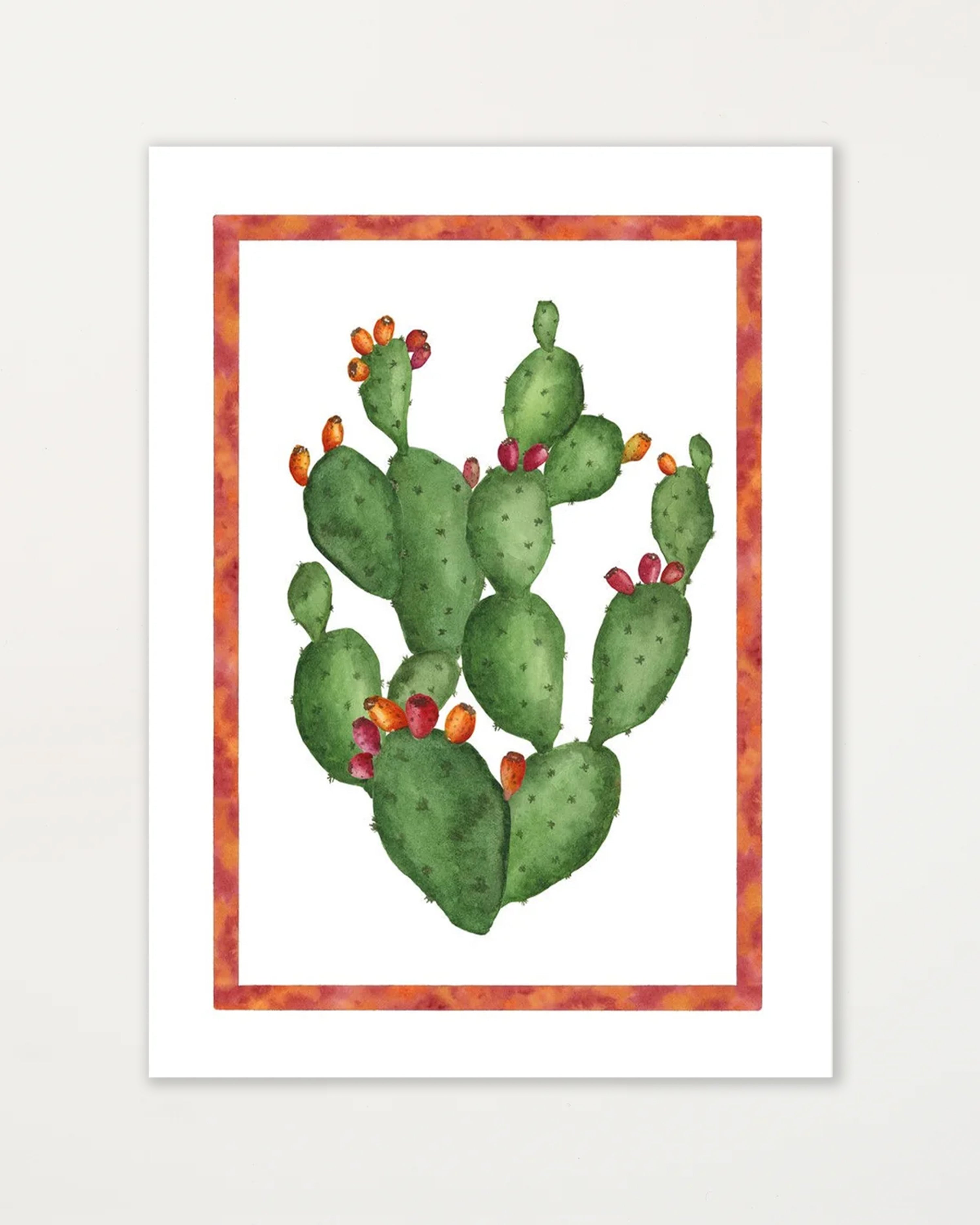 Tunera Red Kitchen Towel 50x70cm