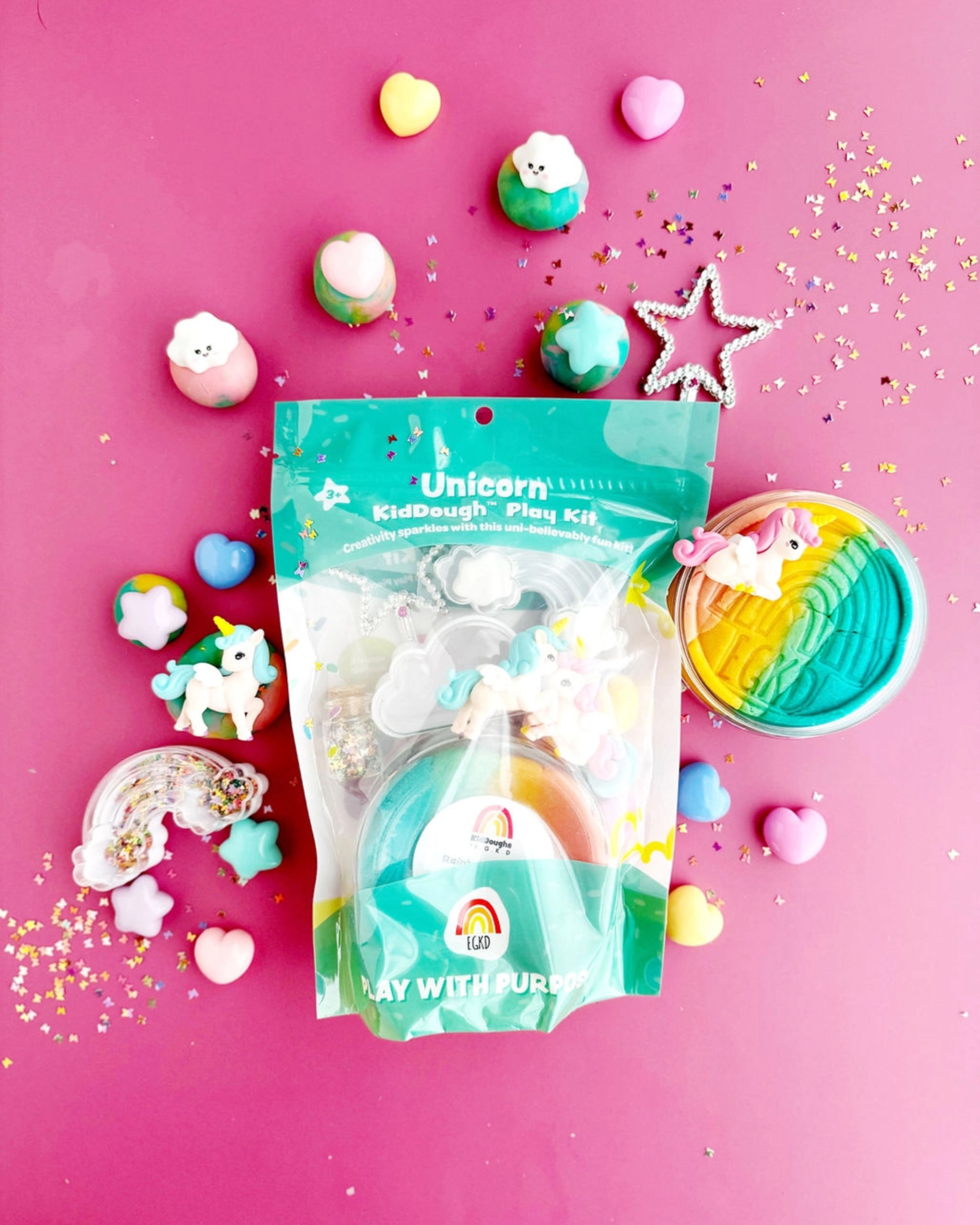 Unicorn KidDough Play Kit