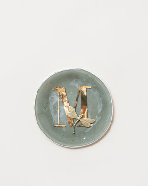 Letter Plate Dragonfly D14cm