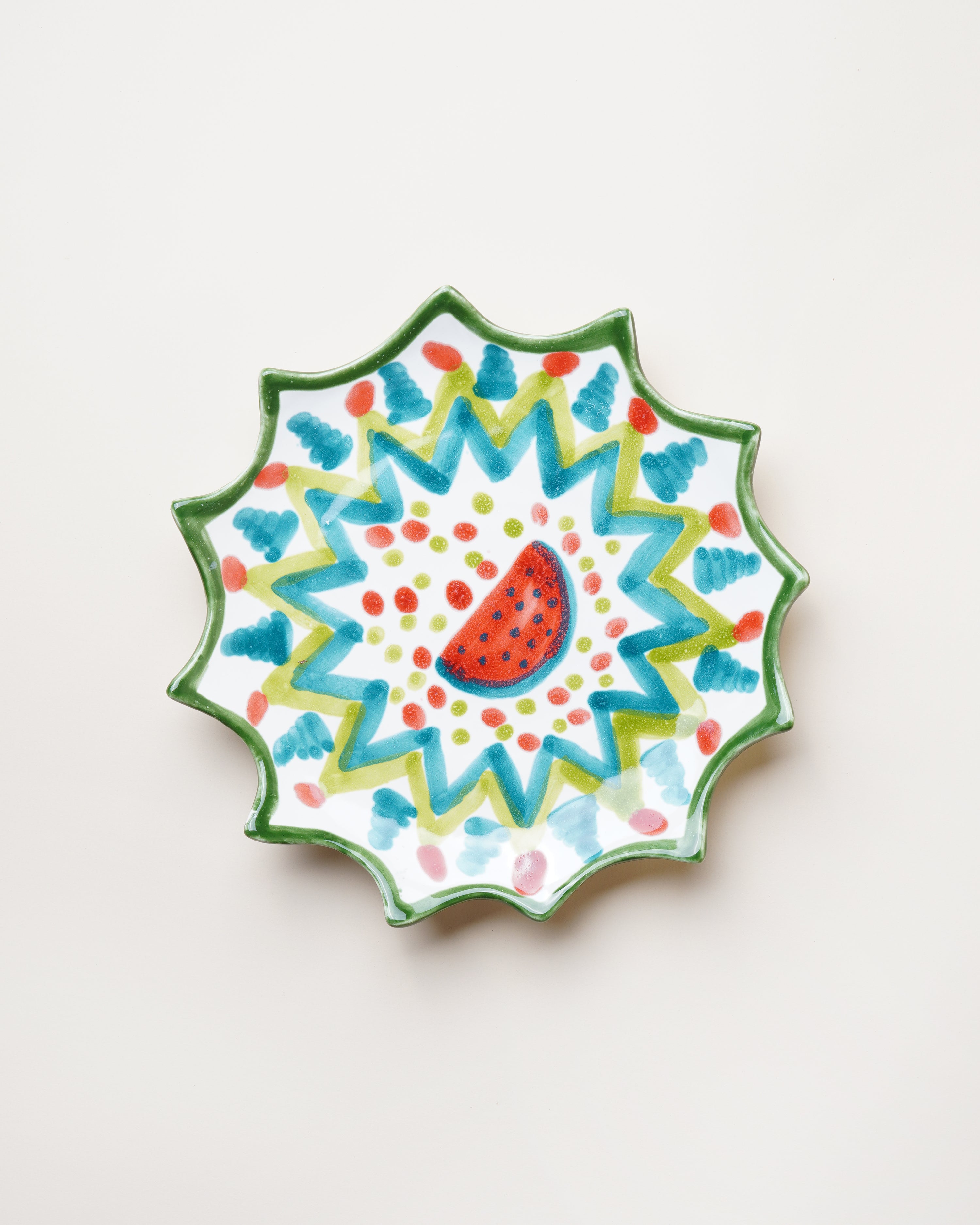 Watermelon Dessert Plate D24cm