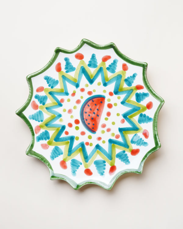 Watermelon Dessert Plate D30cm