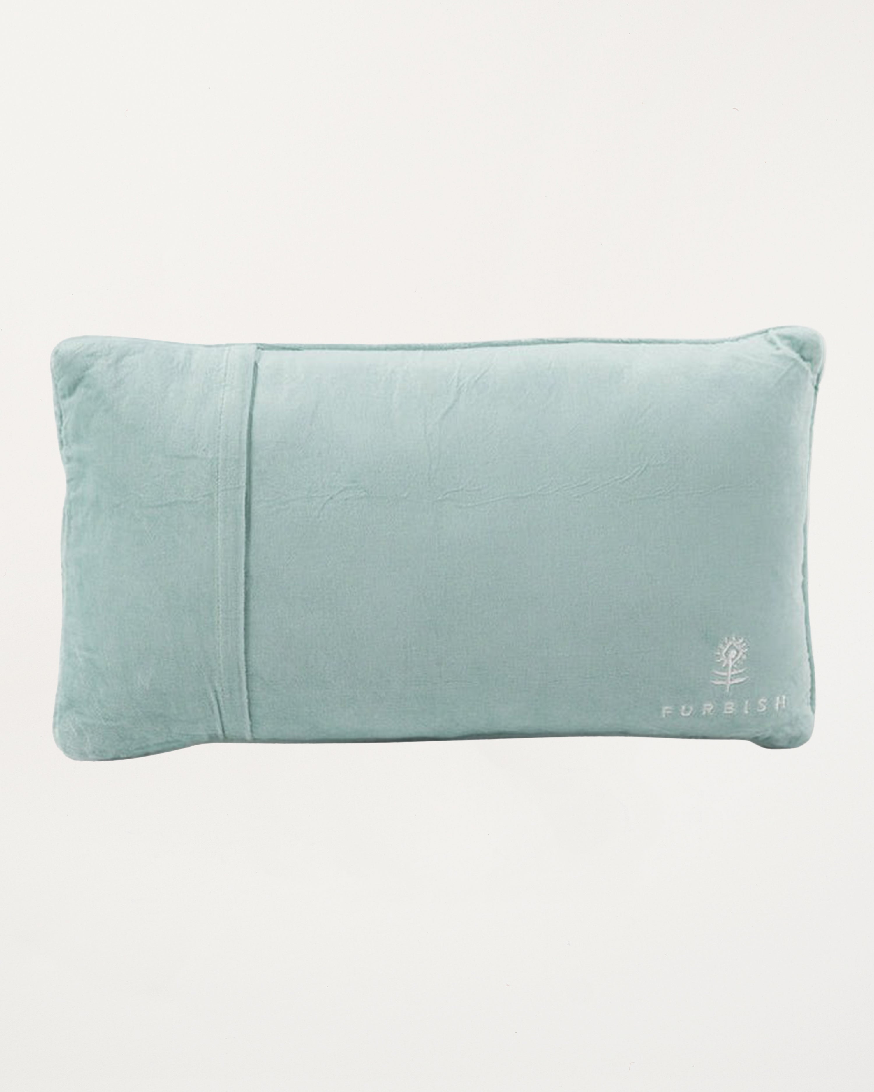 Where the People Aren't Needlepoint Pillow