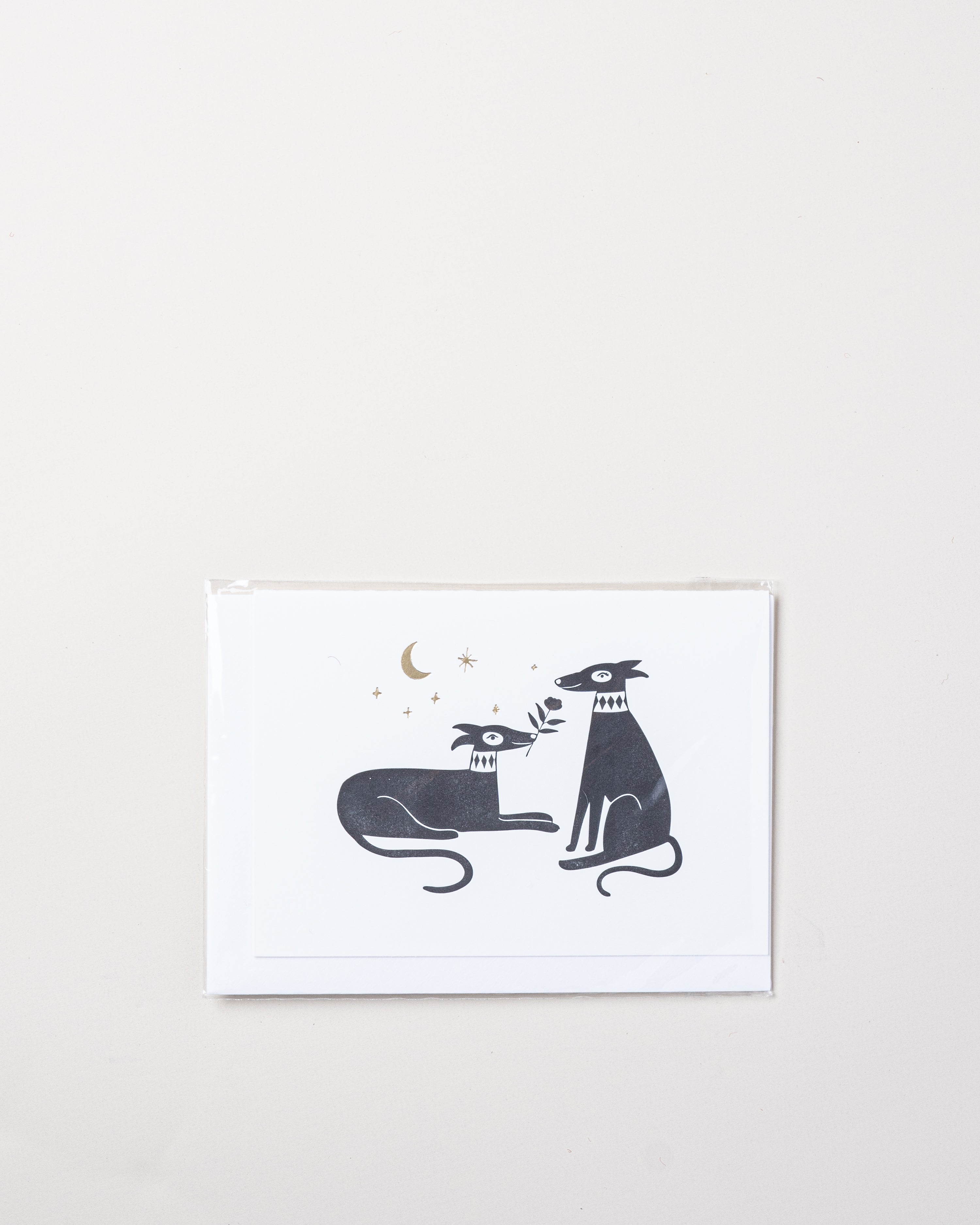 Whippets in Love Card