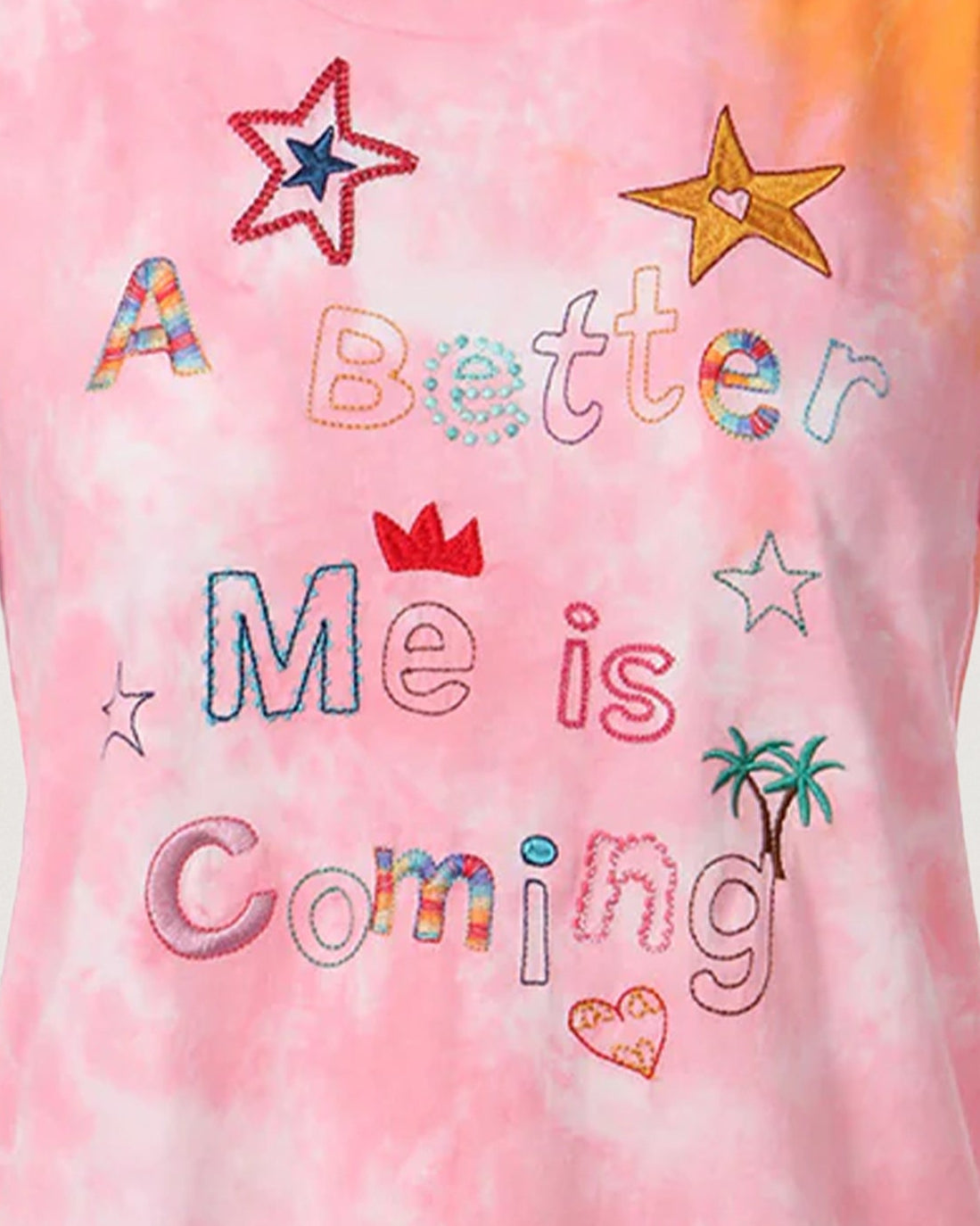 Willow Stars Embroidered T-Shirt