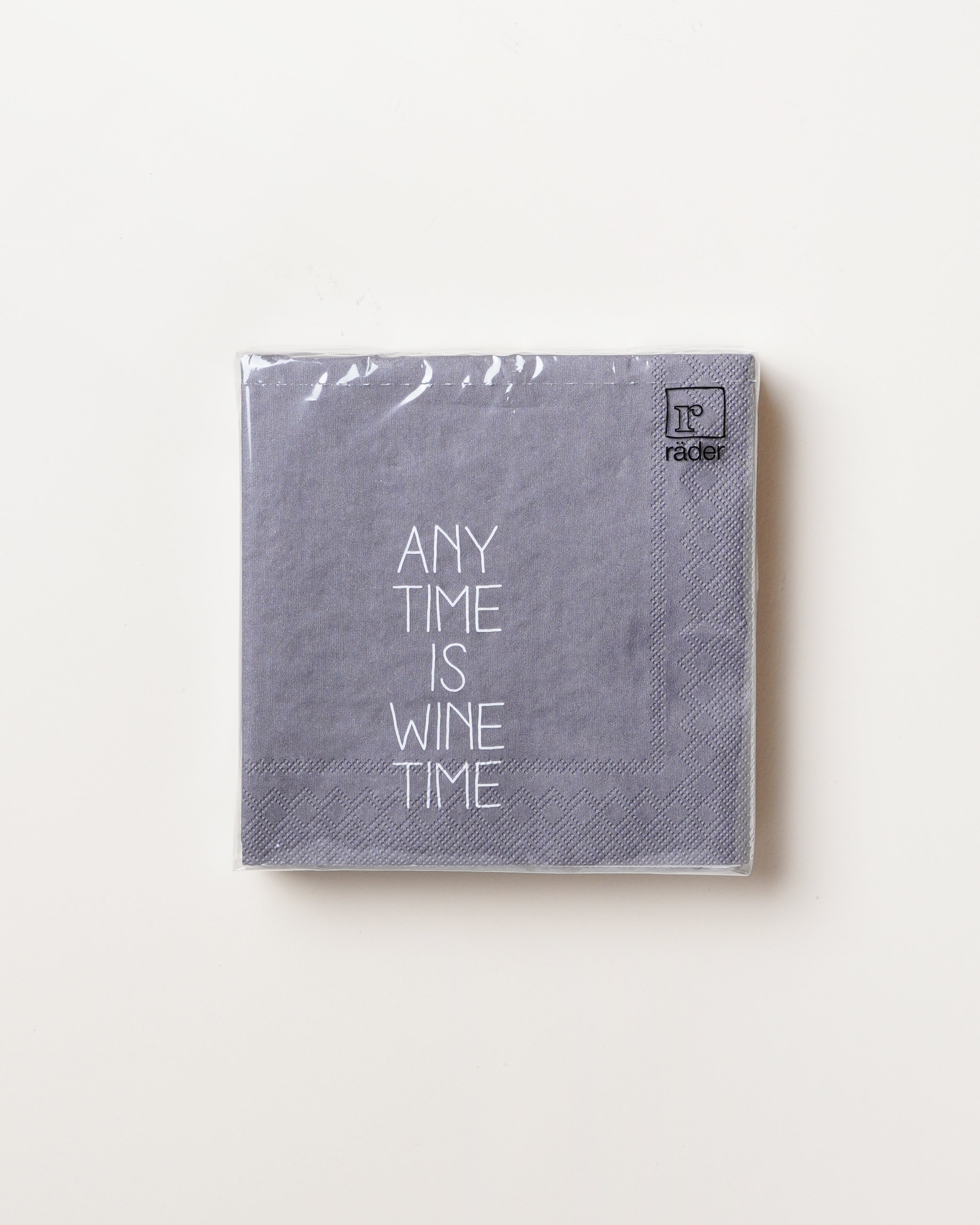 Wine Napkins Any Time is Wine Time