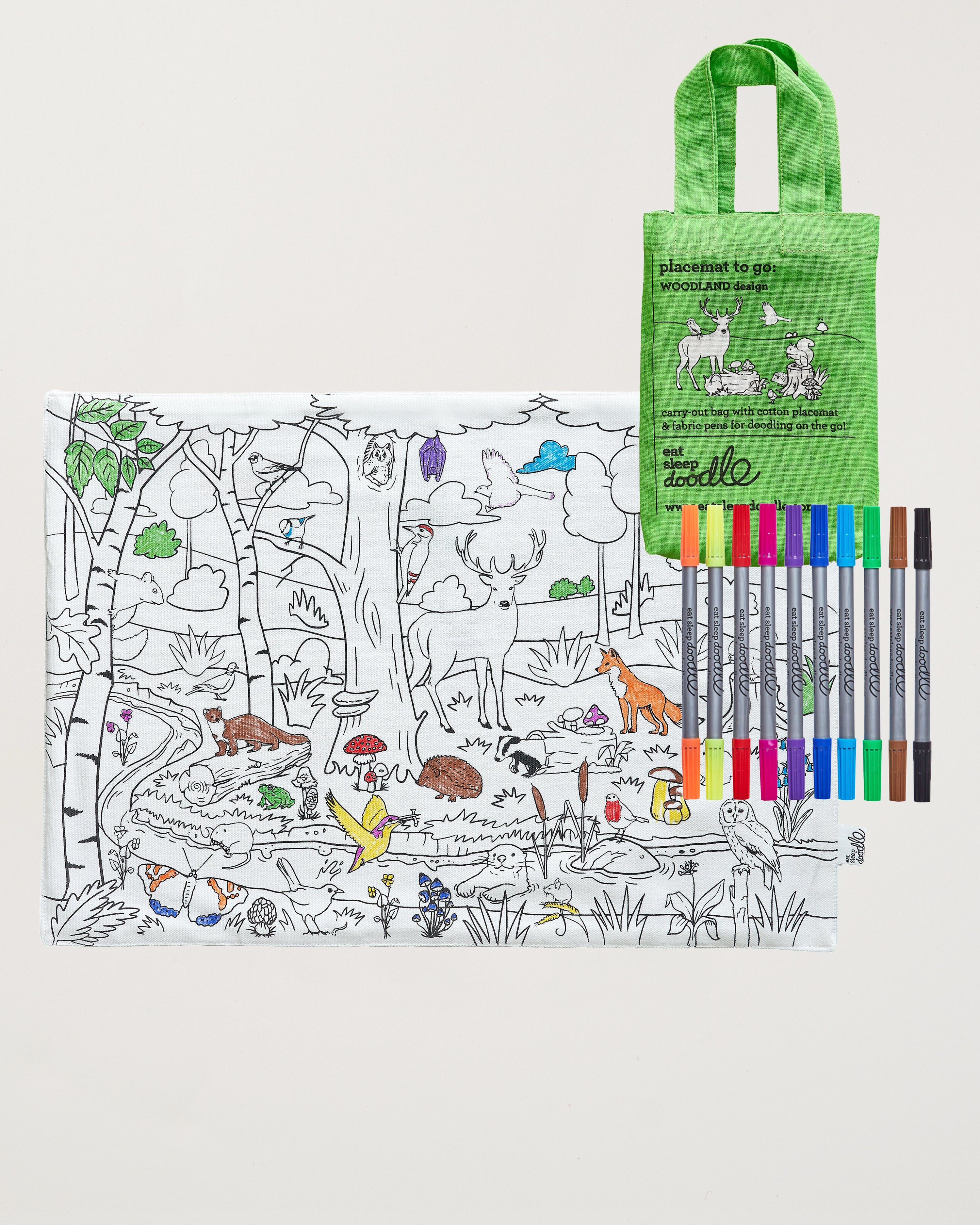 Woodland Placemat to Go