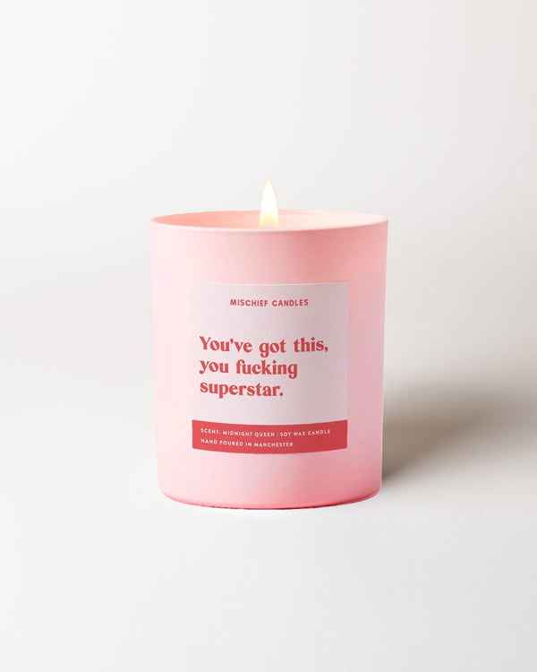 You've Got This Superstar Candle