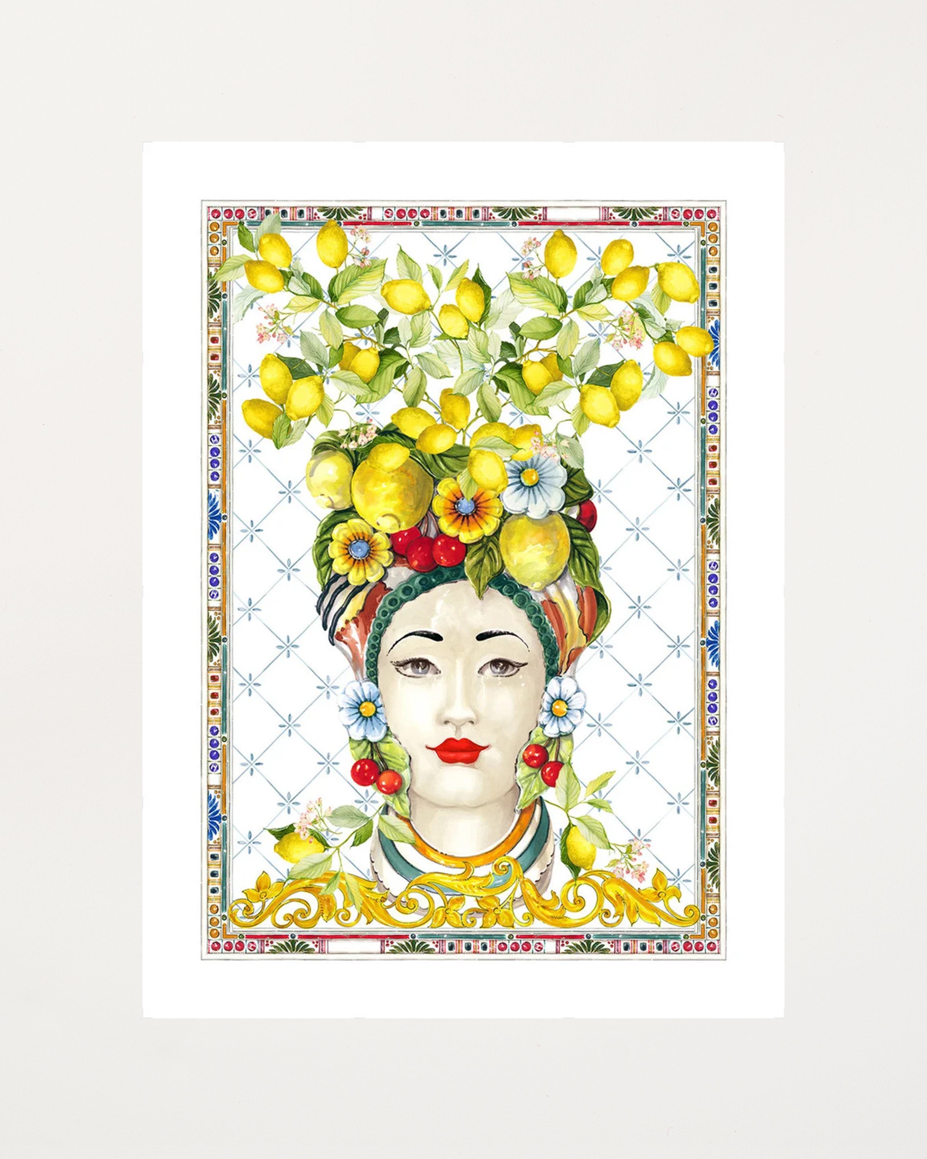 Zagara Woman Kitchen Towel 50x70cm