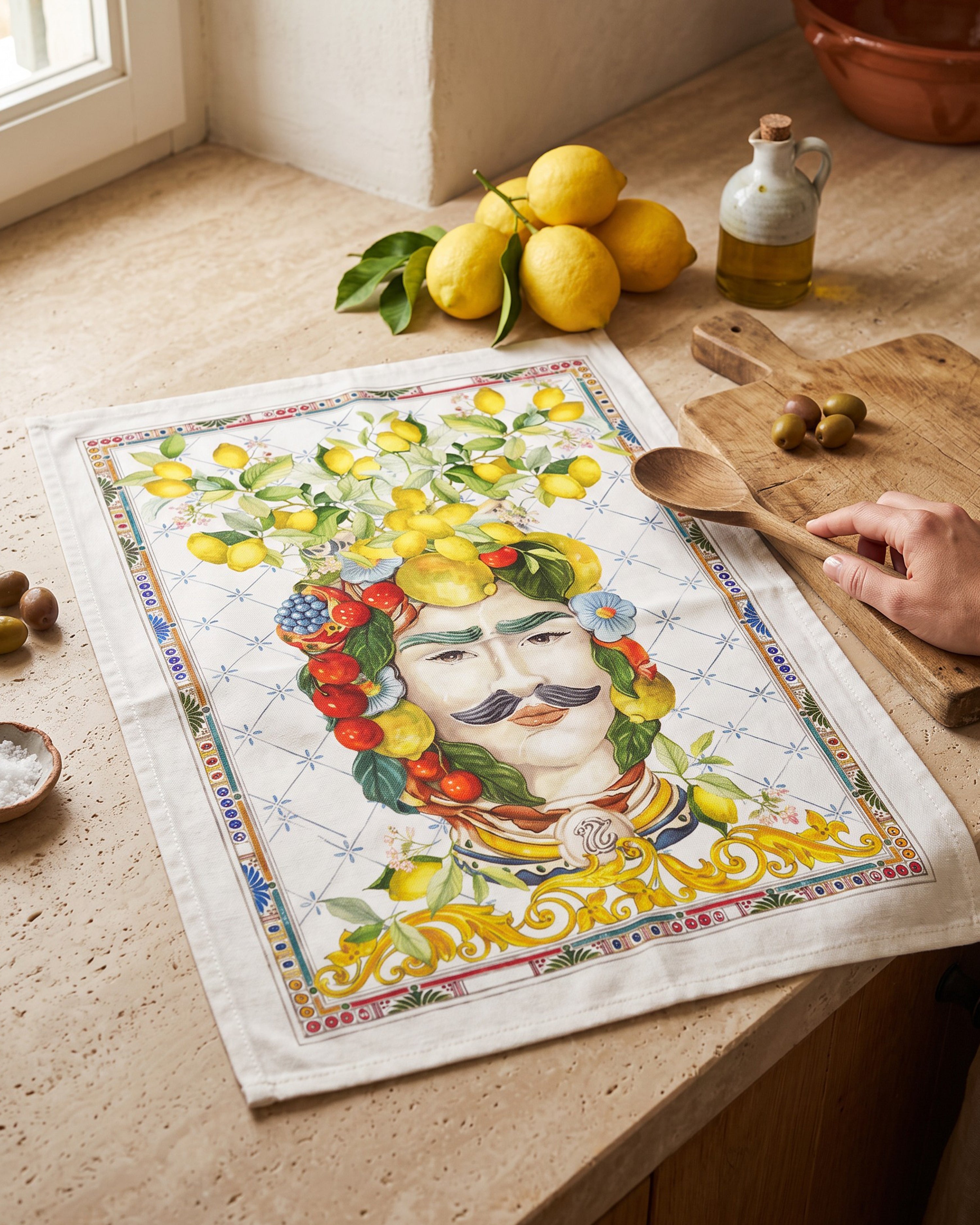 Zagara Man Kitchen Towel 50x70cm