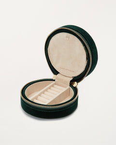 Zoe Travel Round Forest Green