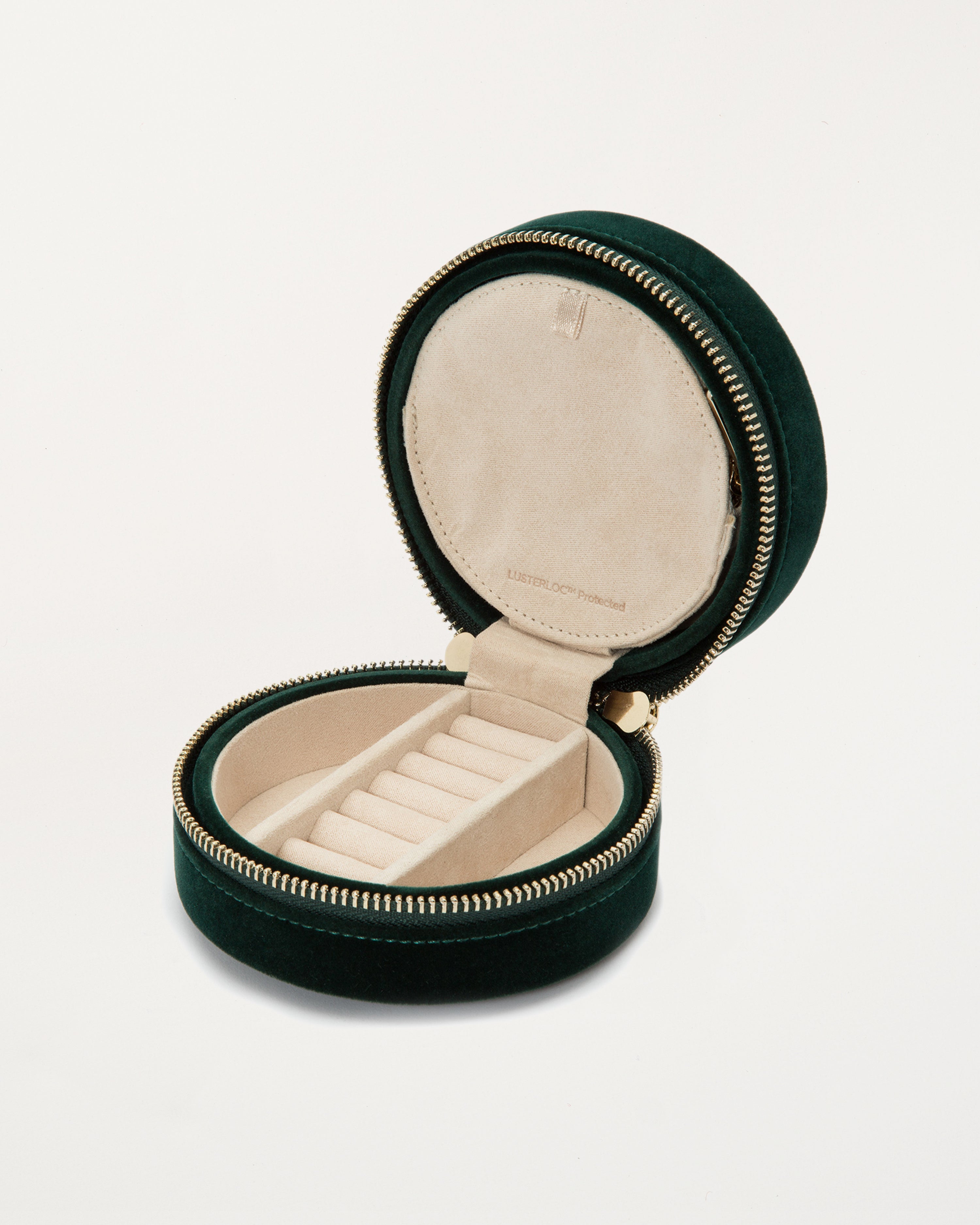 Zoe Travel Round Forest Green